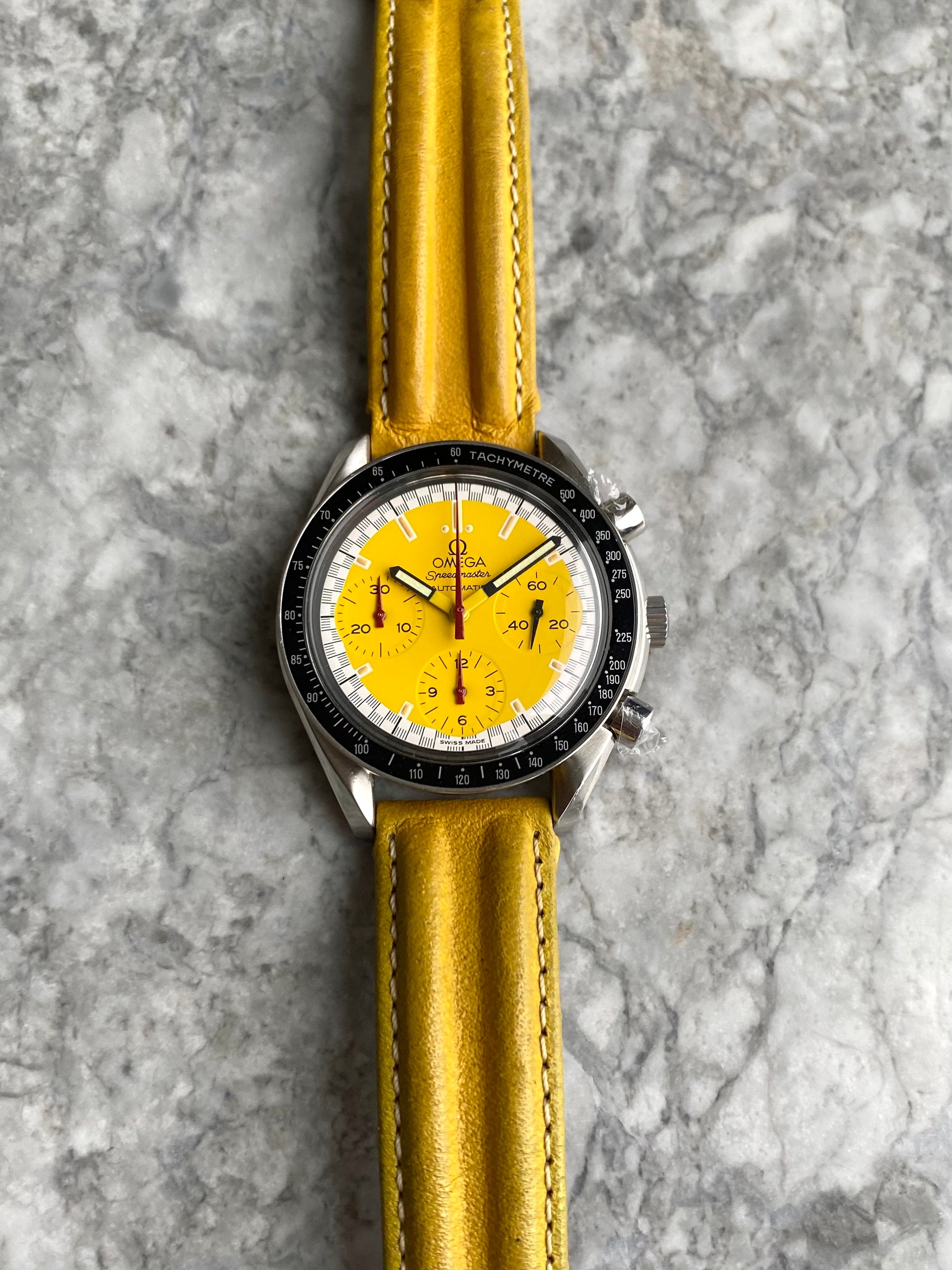 Omega Speedmaster Schumacher - Yellow.