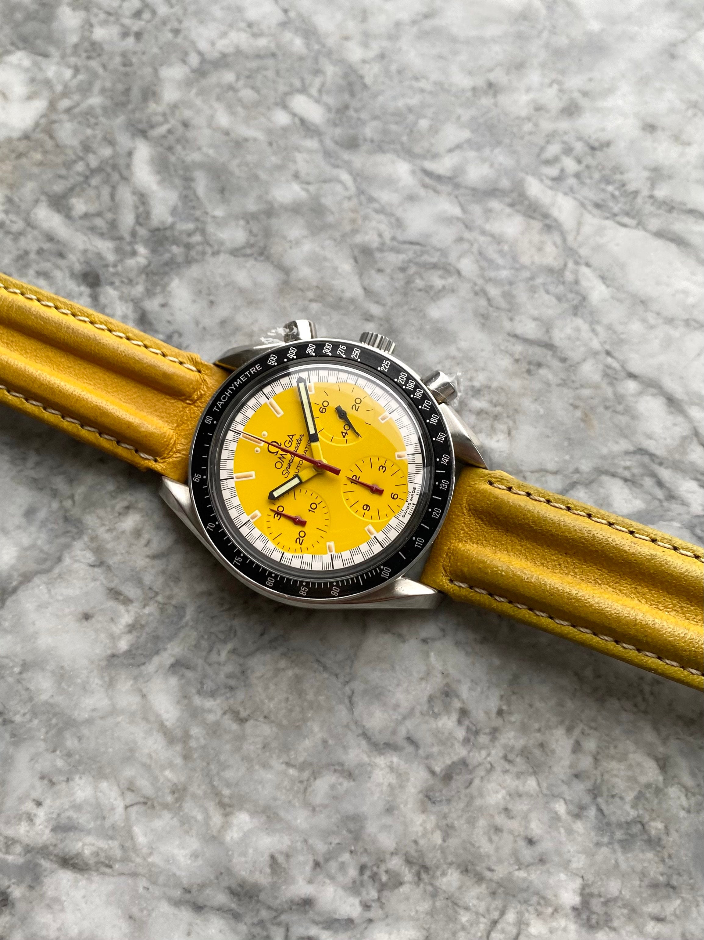 Omega Speedmaster Schumacher - Yellow.