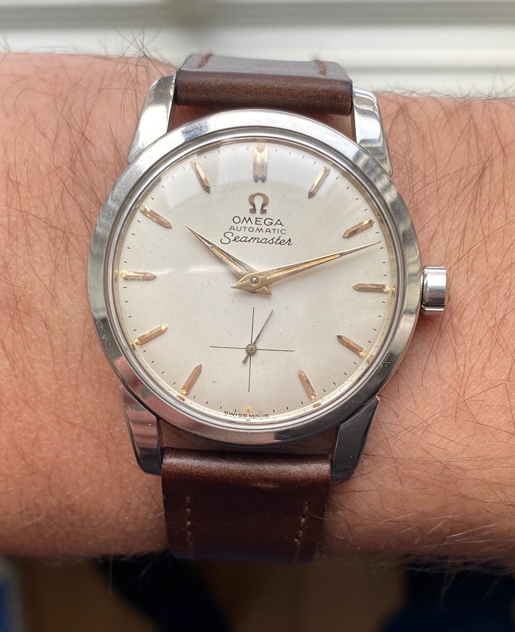 Omega Seamaster Sub-seconds