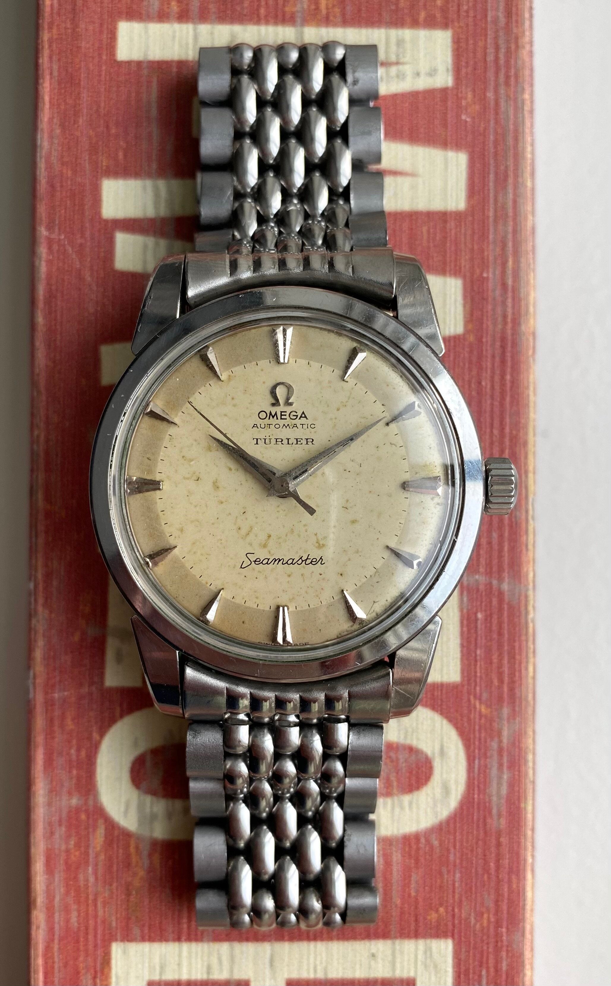 Omega Seamaster — "Turler" Signed