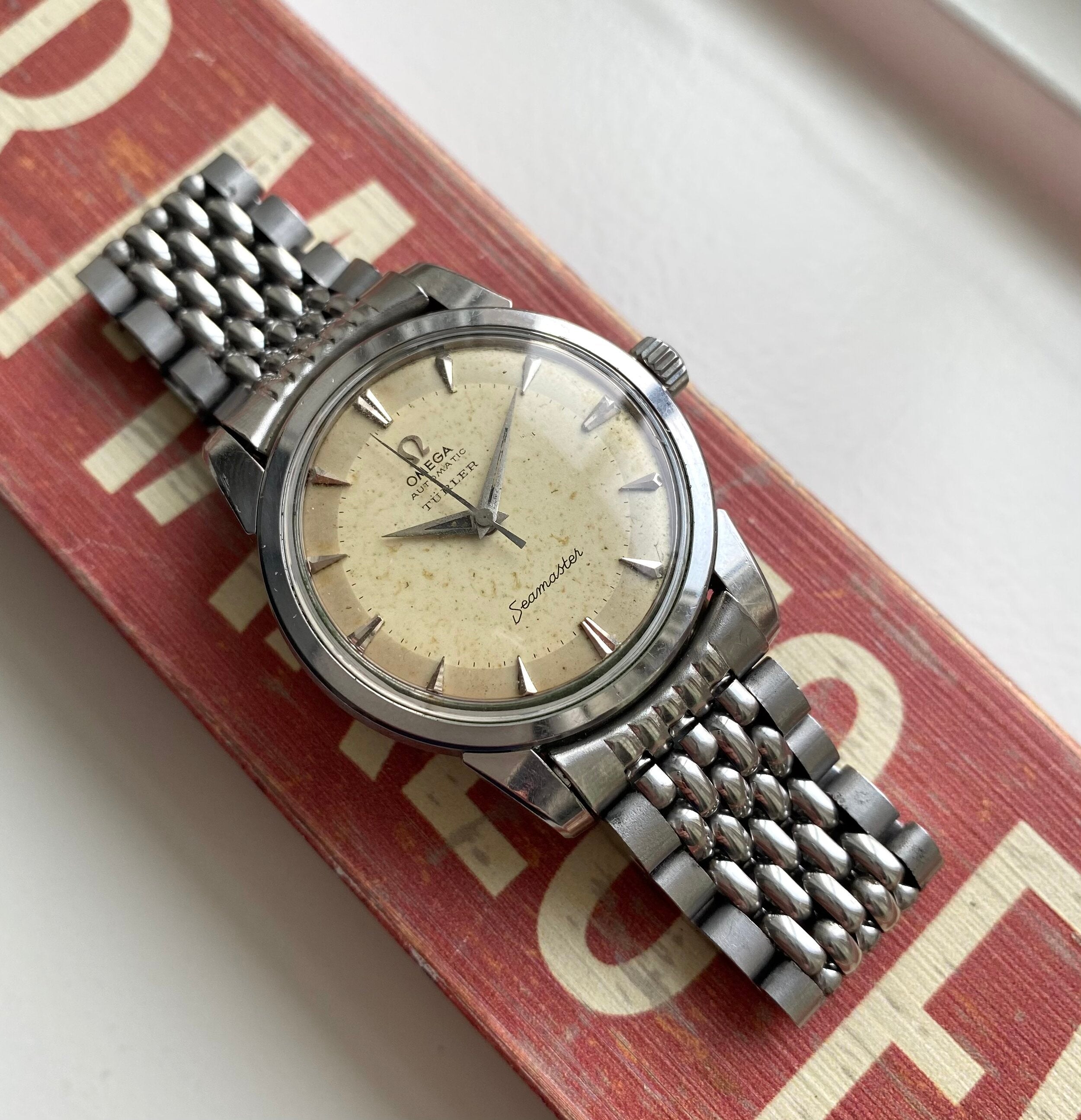 Omega Seamaster — "Turler" Signed