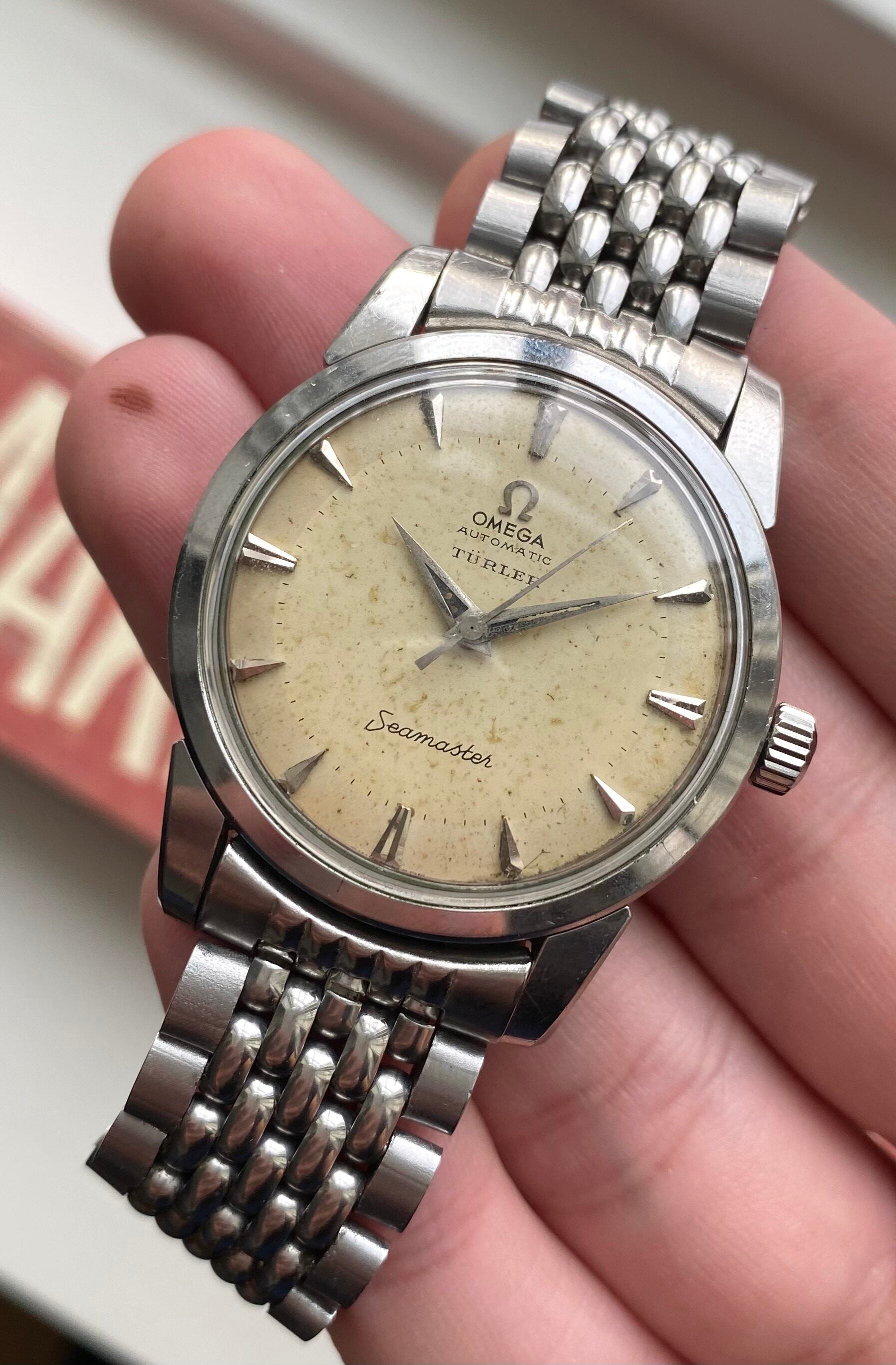 Omega Seamaster — "Turler" Signed