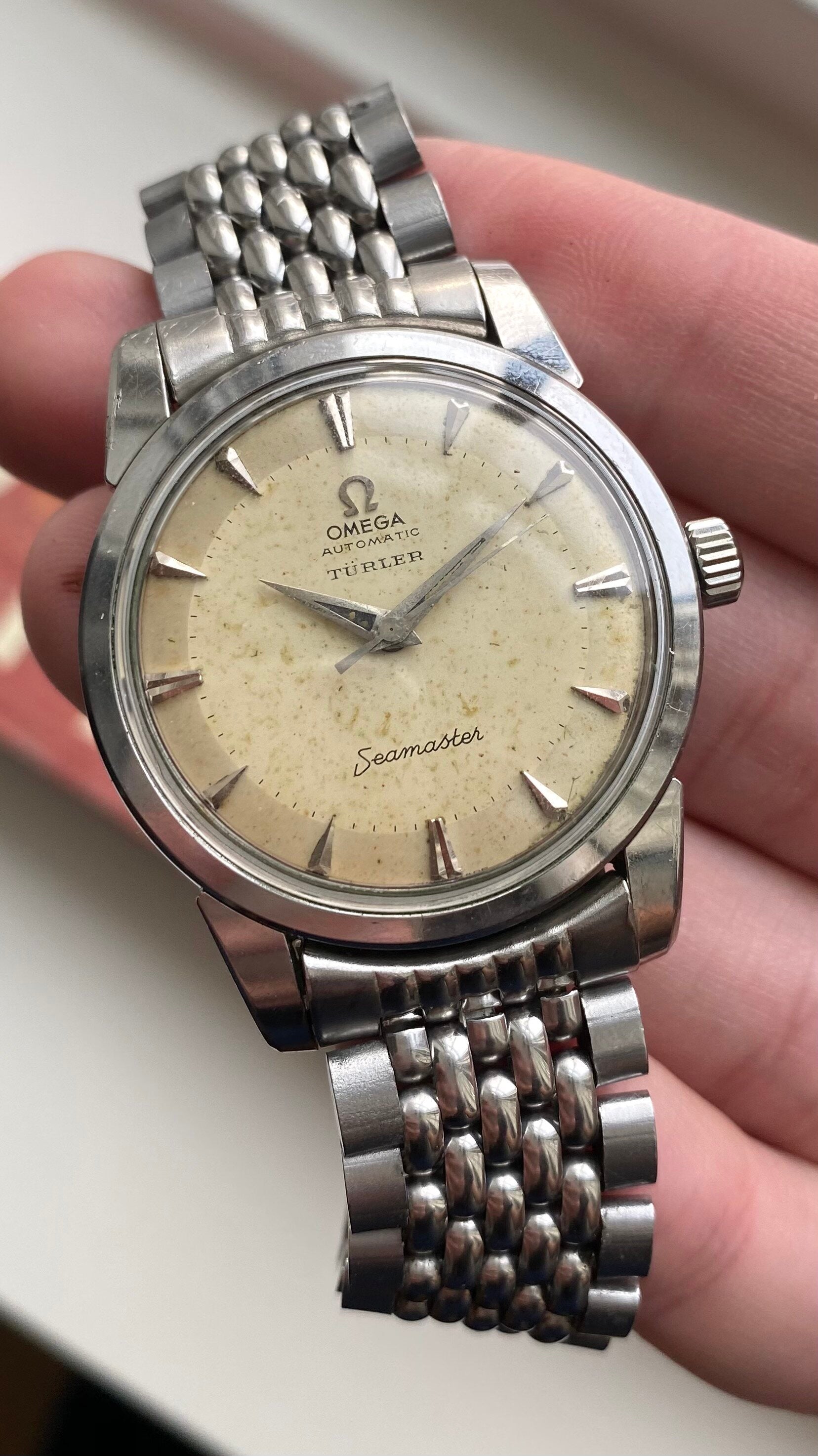 Omega Seamaster — "Turler" Signed