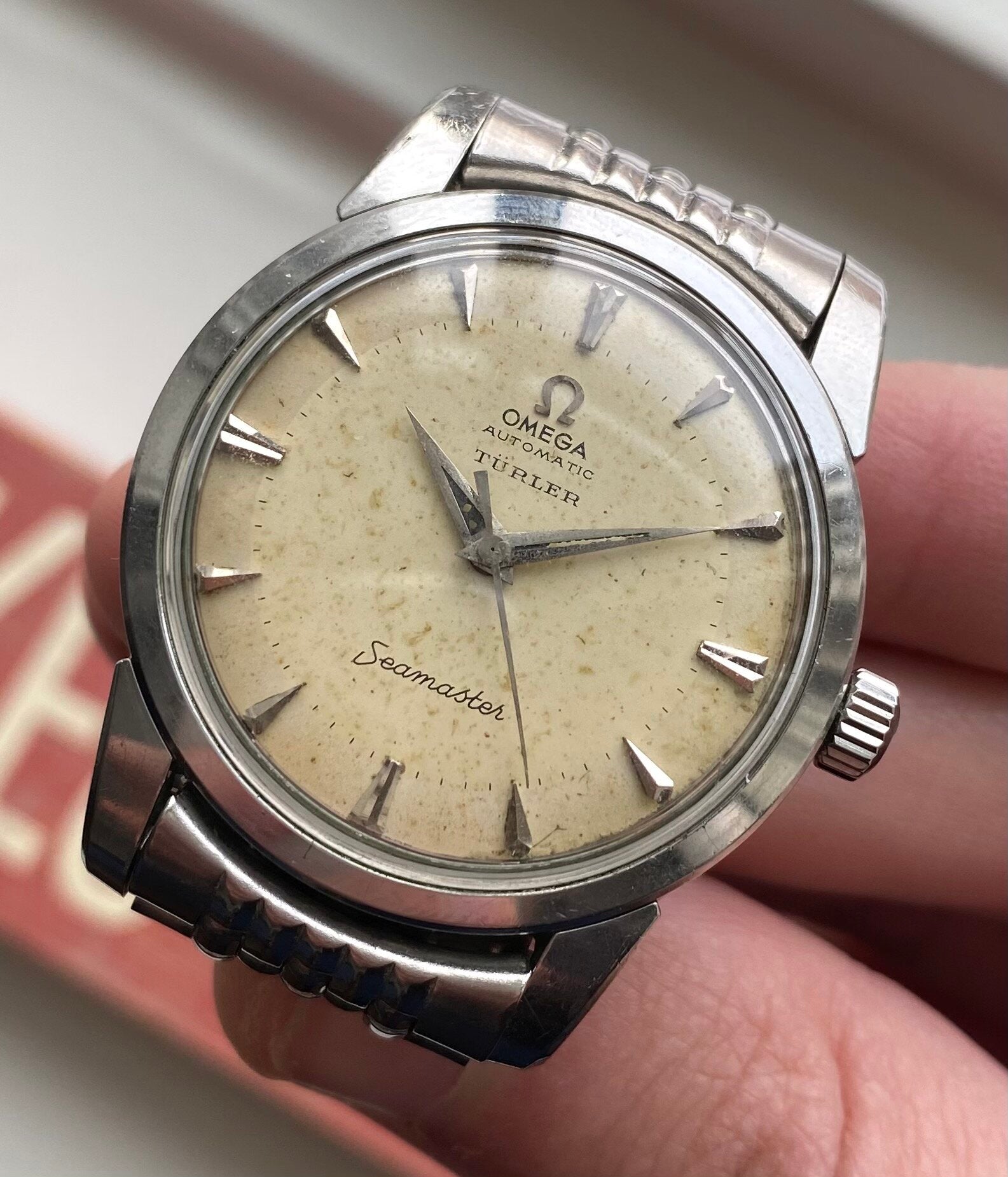 Omega Seamaster — "Turler" Signed