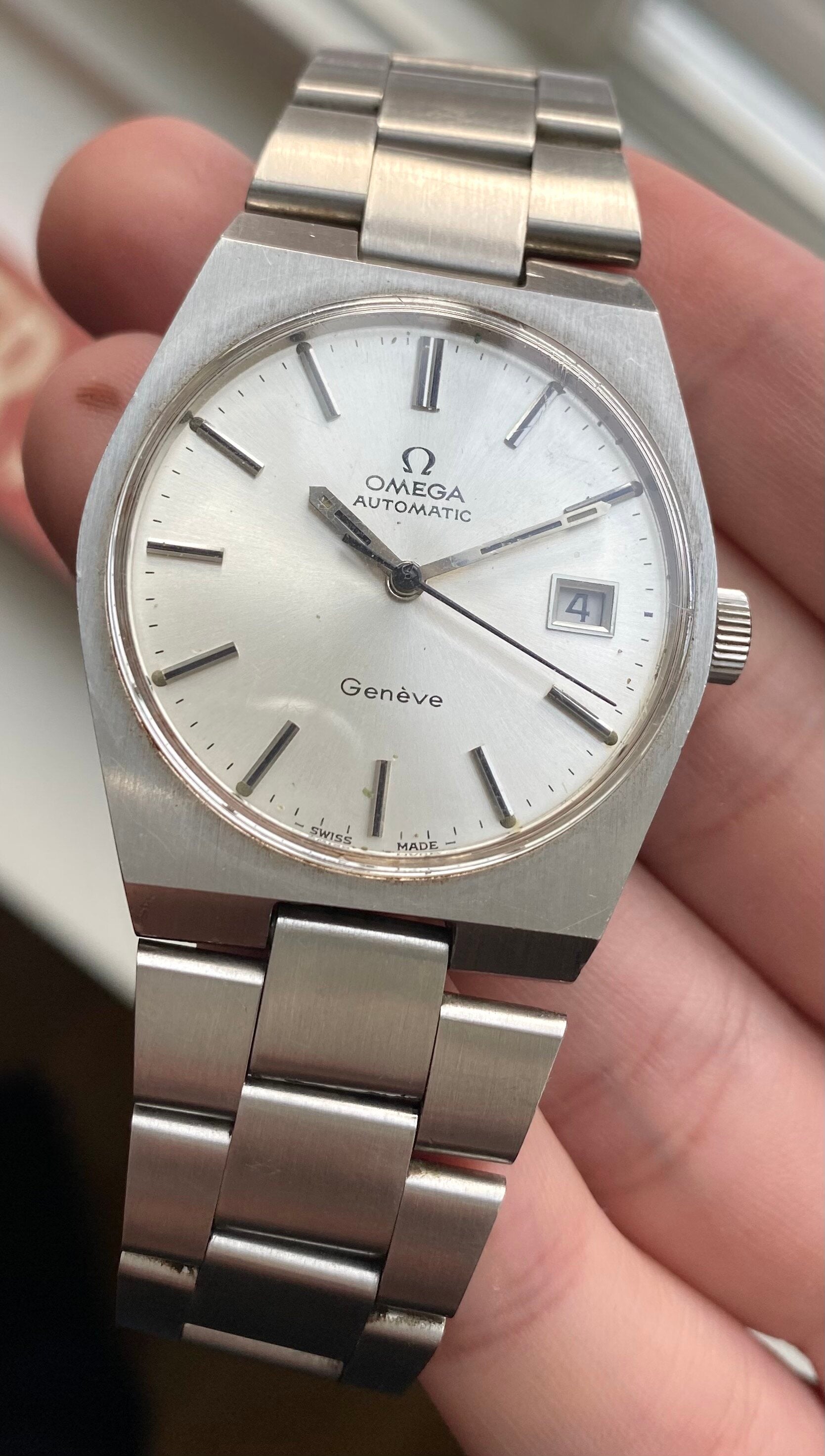 Omega Geneve — Integrated Bracelet