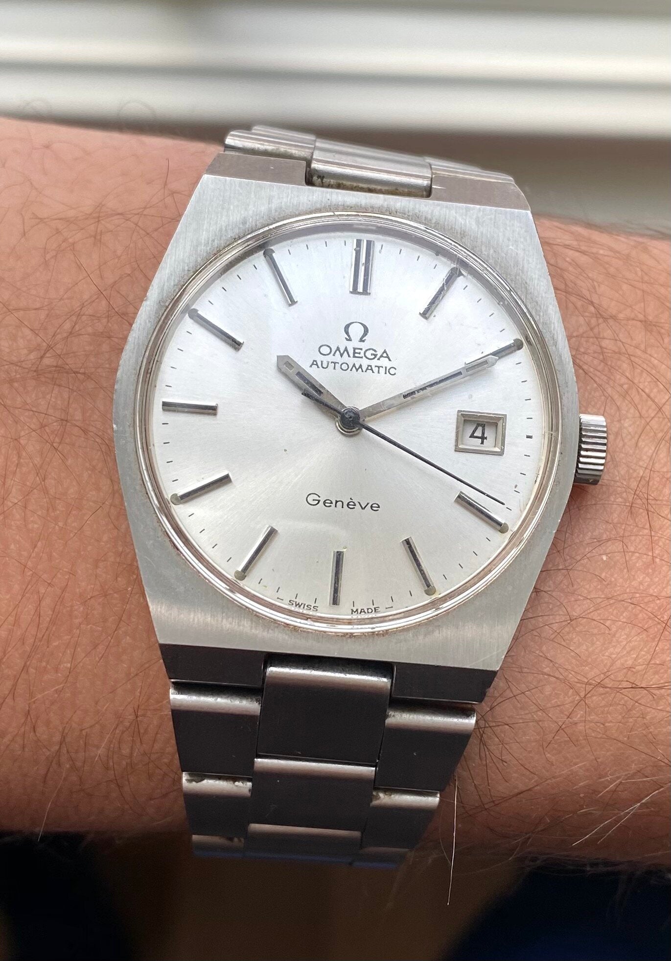 Omega Geneve — Integrated Bracelet