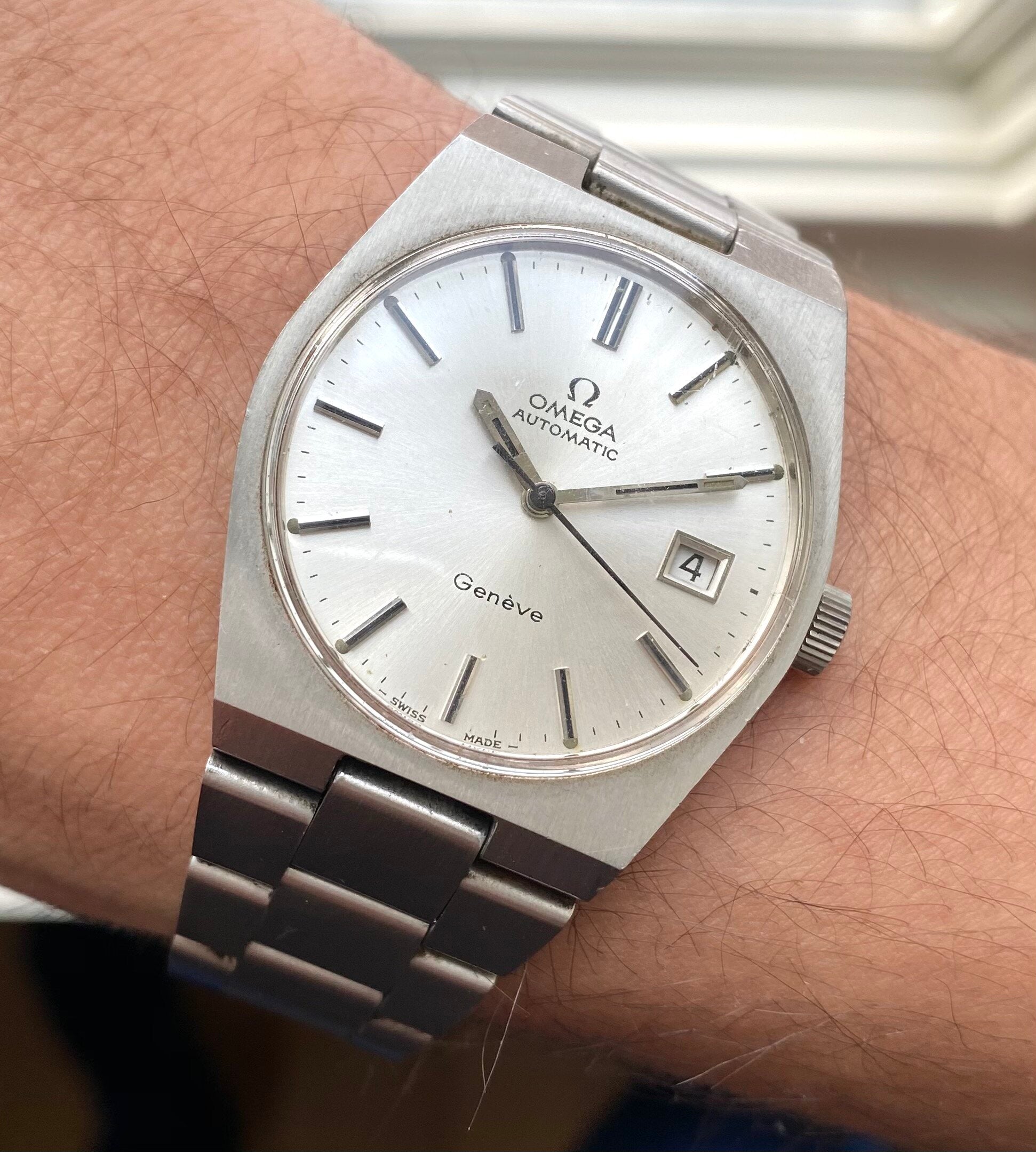 Omega Geneve — Integrated Bracelet