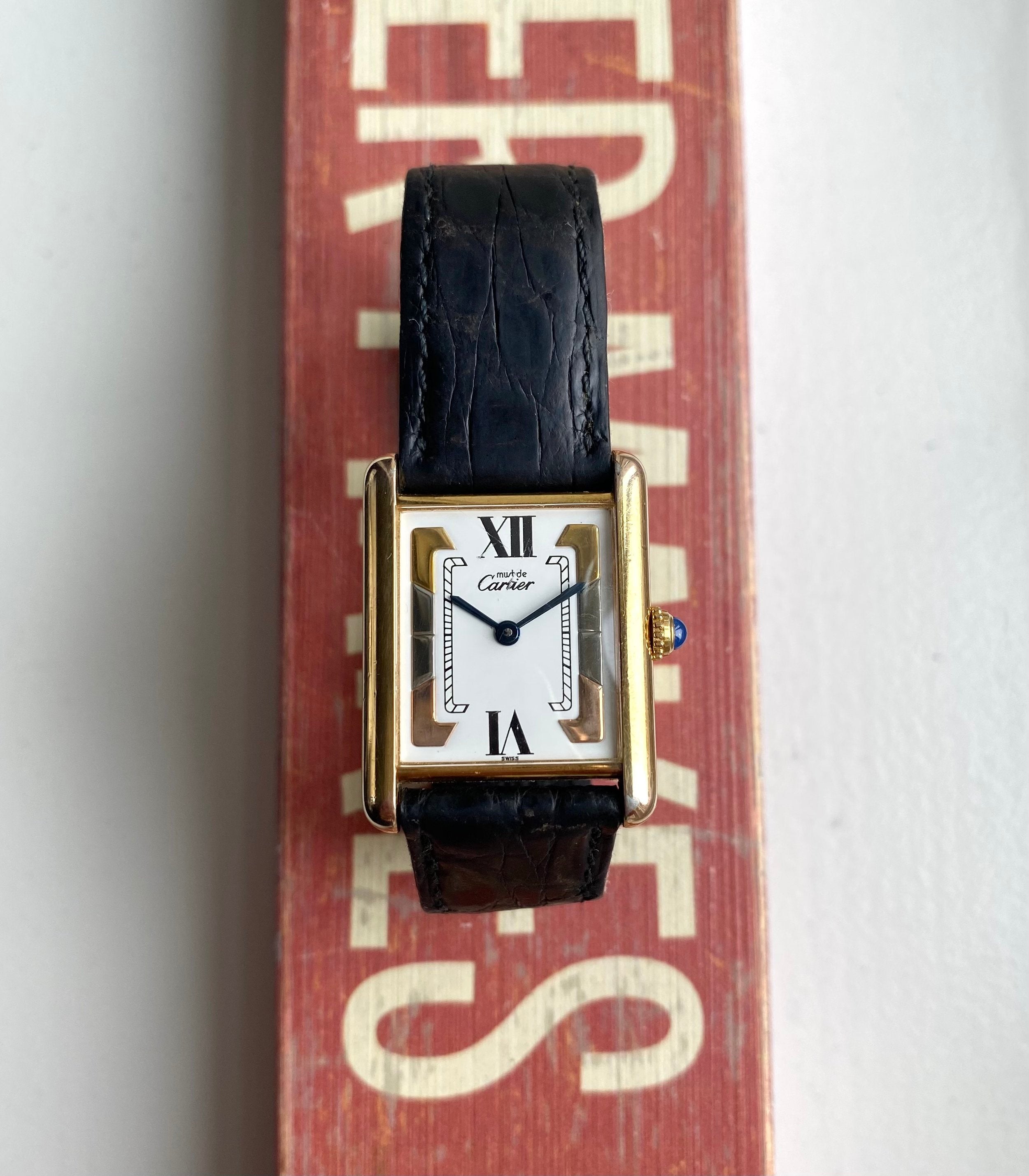 Cartier Tank — Trinity Dial