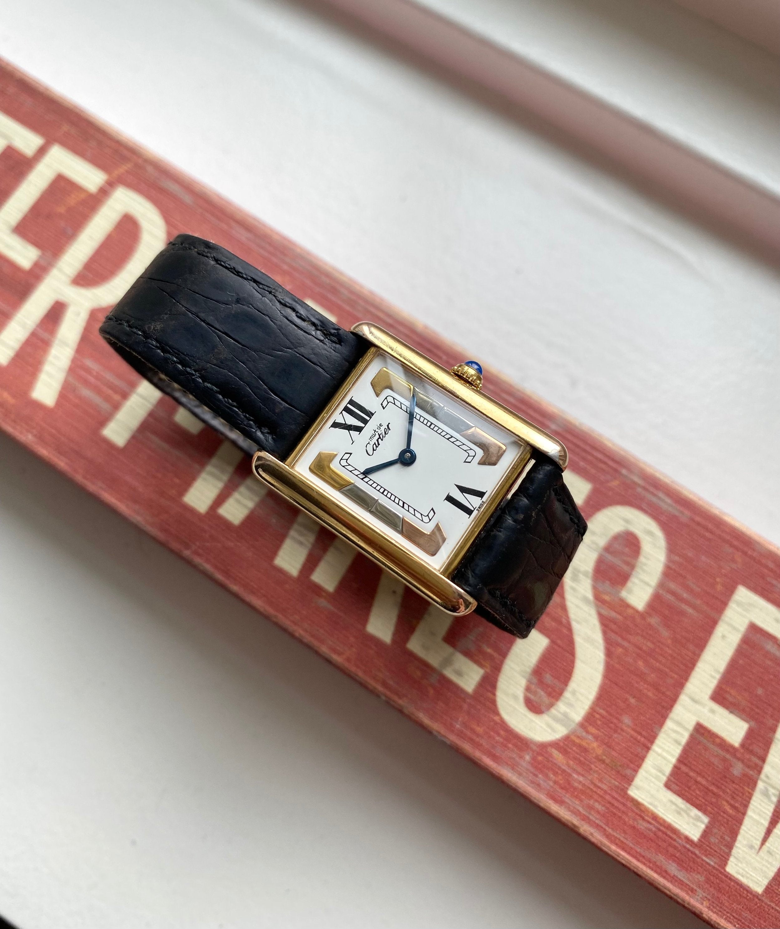 Cartier Tank — Trinity Dial