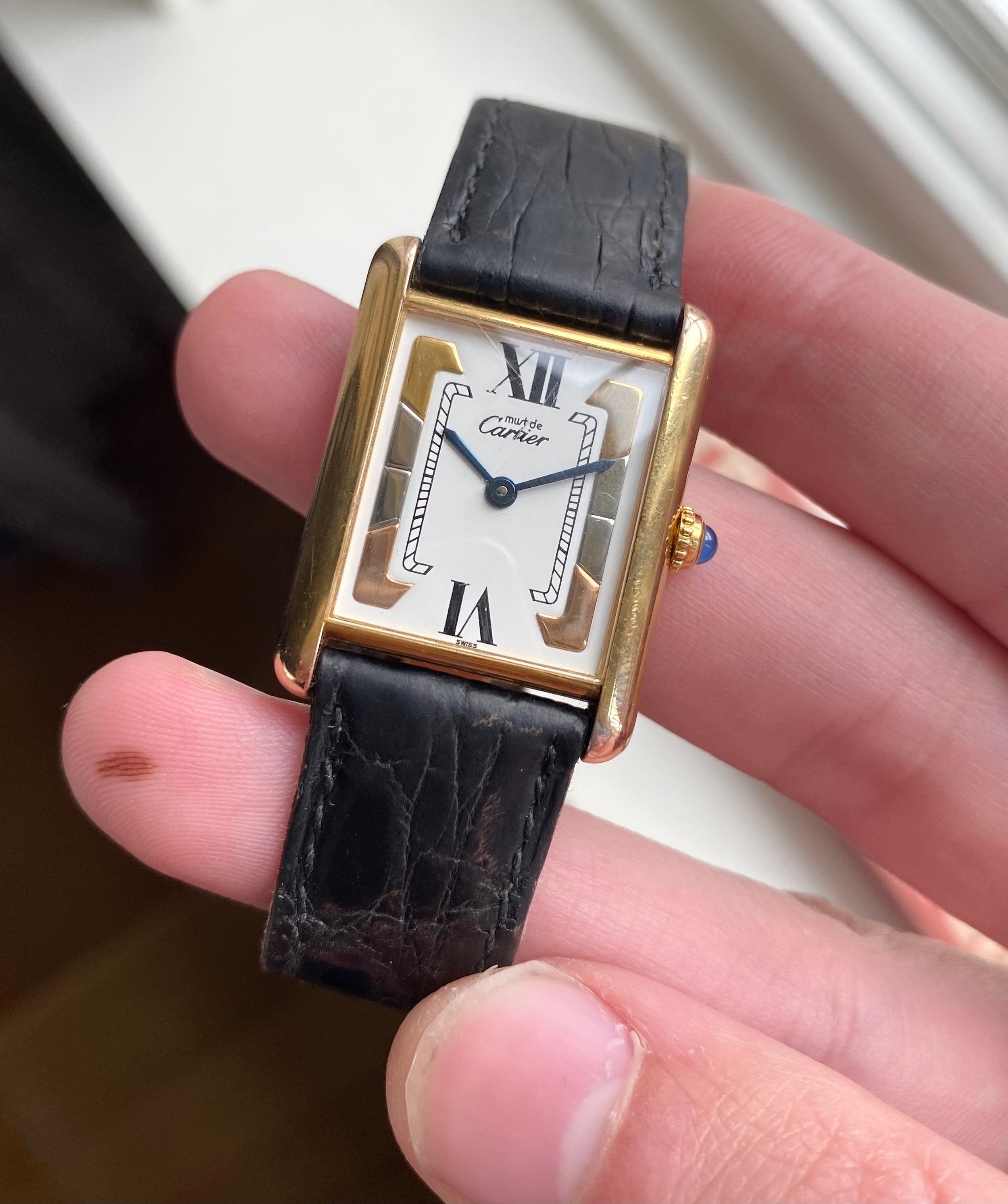 Cartier Tank — Trinity Dial