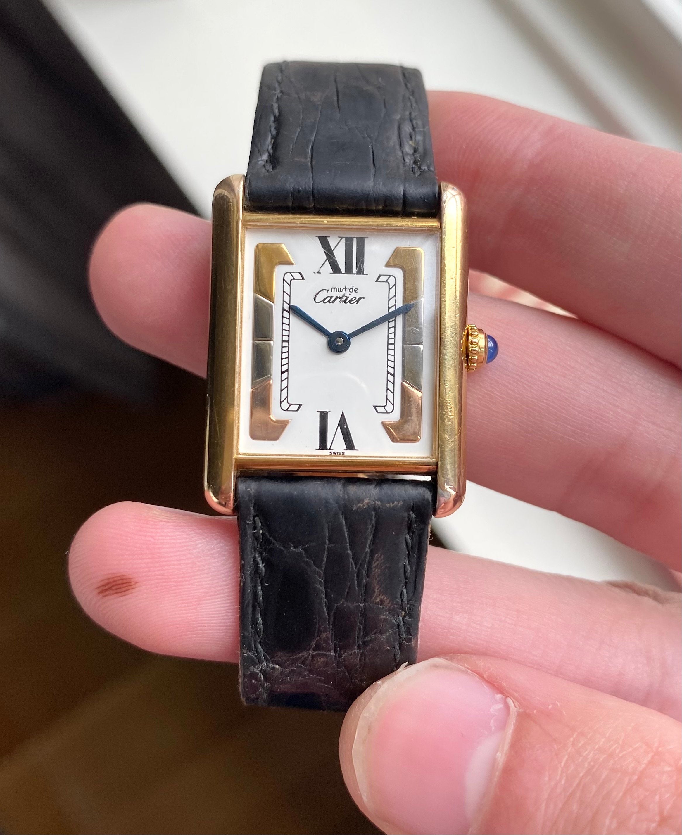 Cartier Tank — Trinity Dial