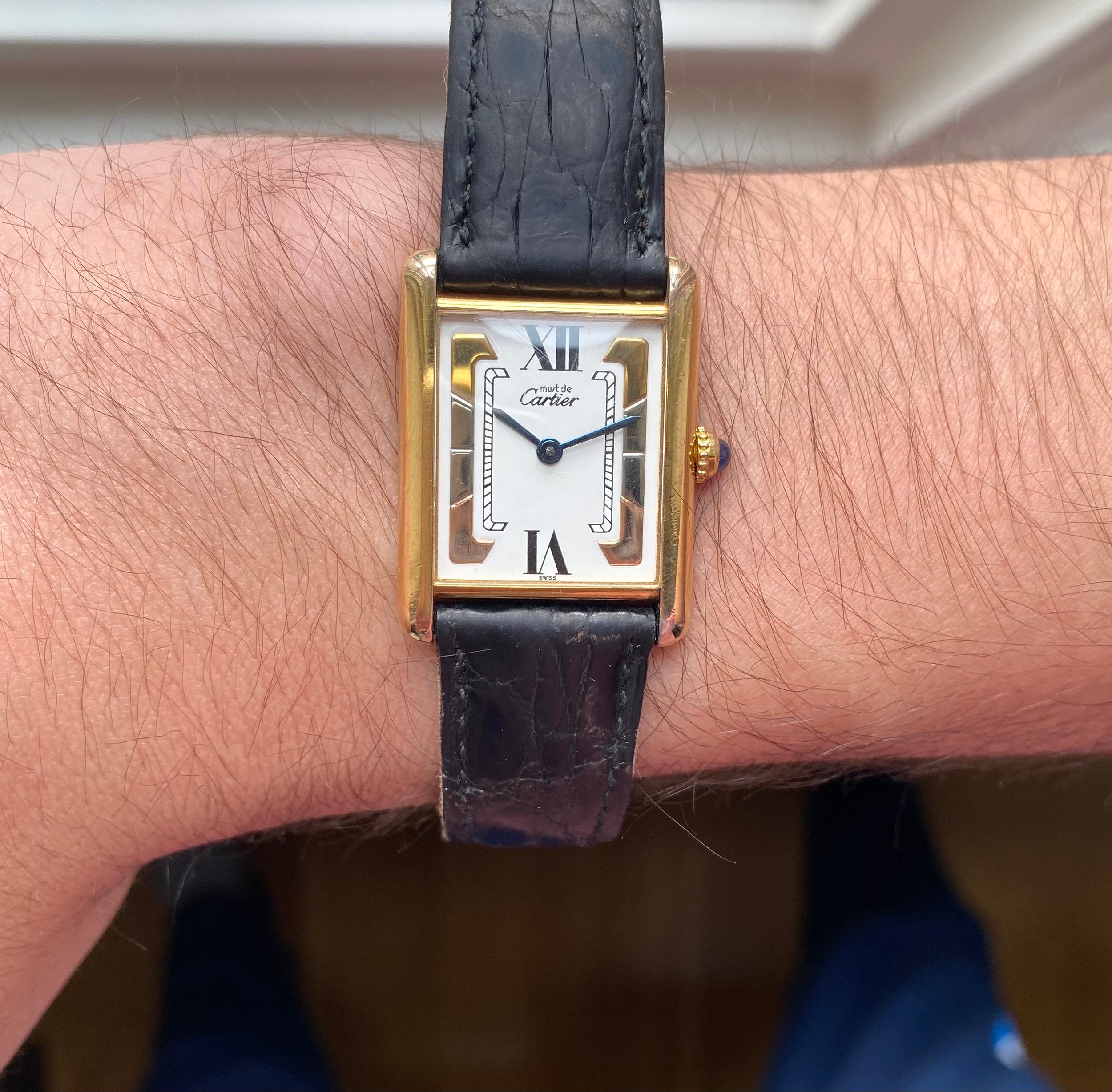 Cartier Tank — Trinity Dial