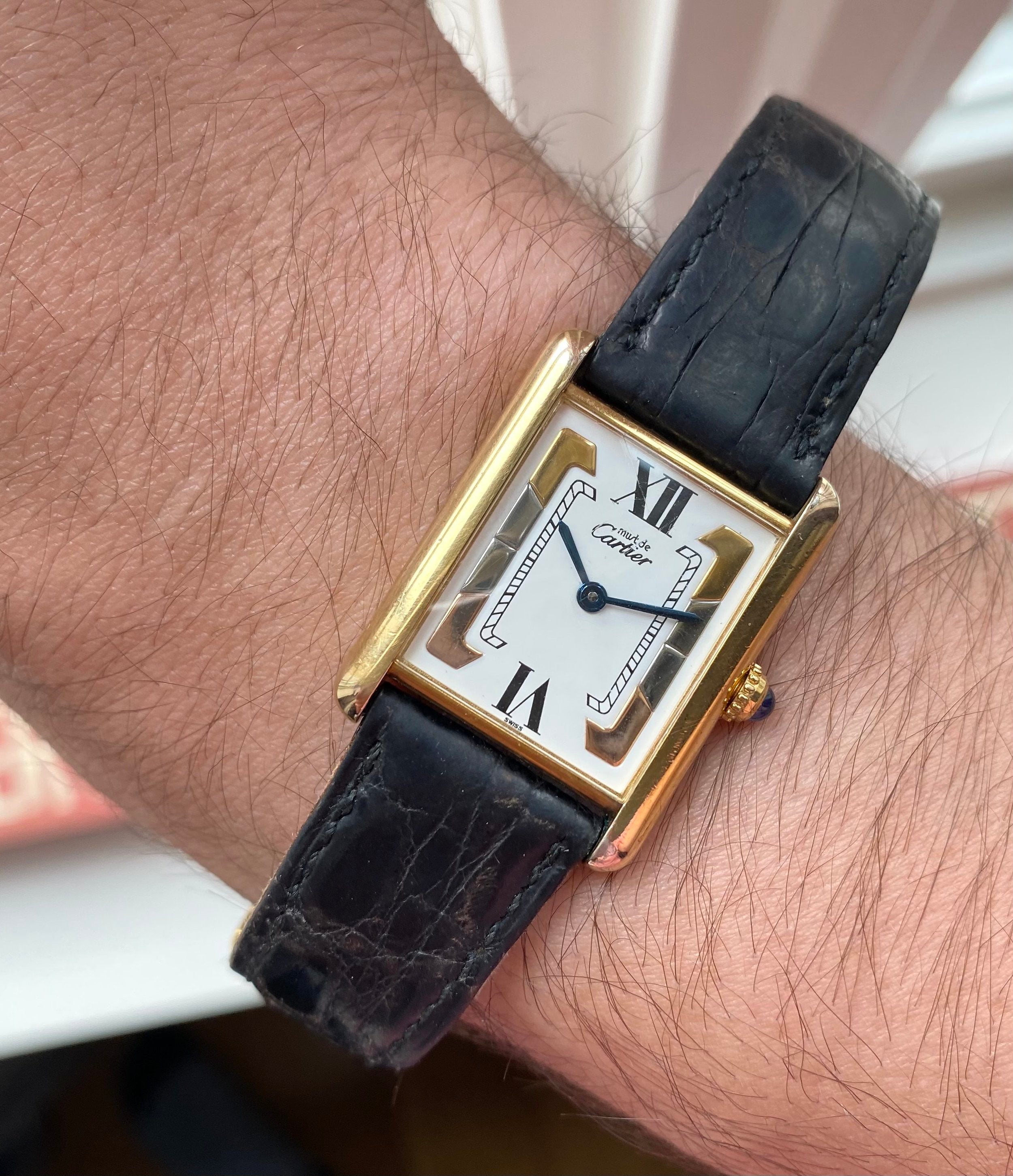 Cartier Tank — Trinity Dial