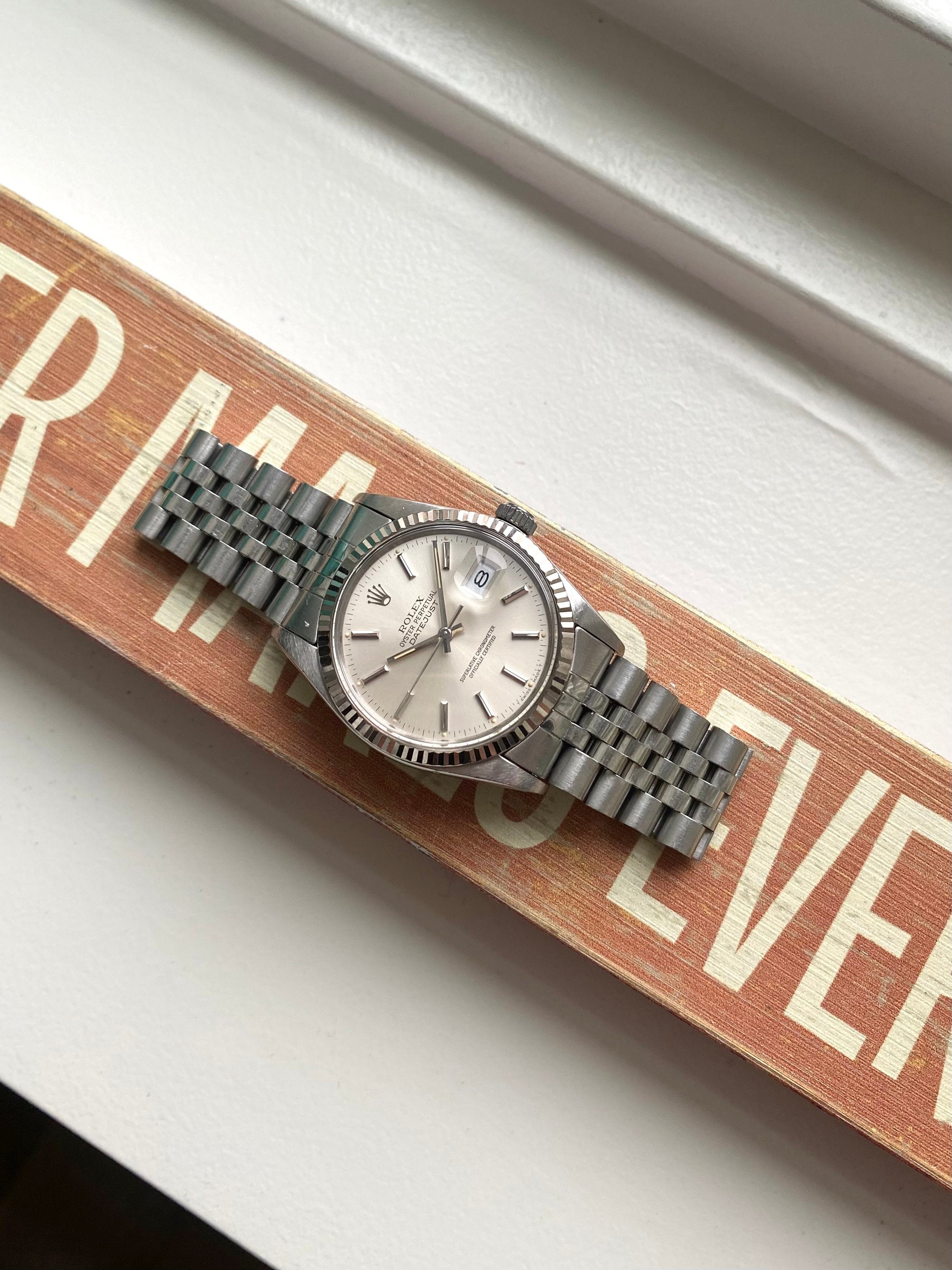 Rolex Datejust 16014 - Silver