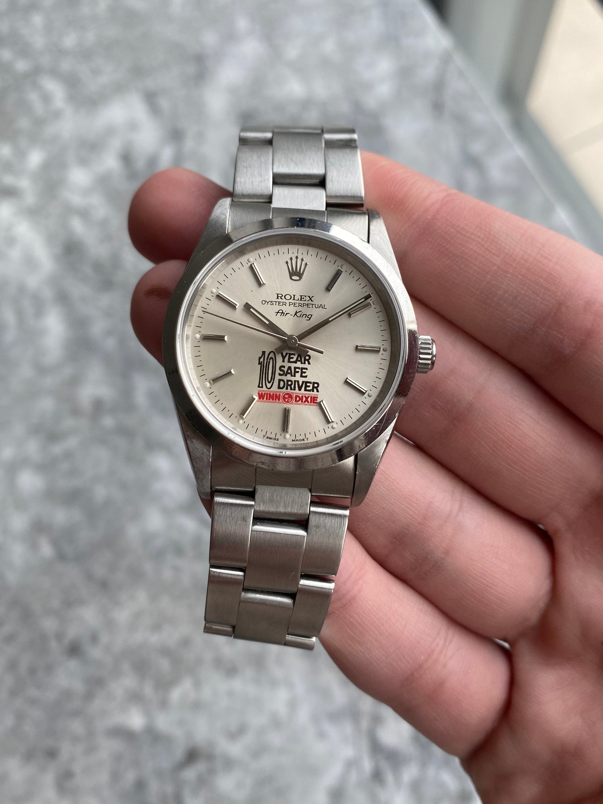 Rolex Air King 14000 - Winn Dixie.