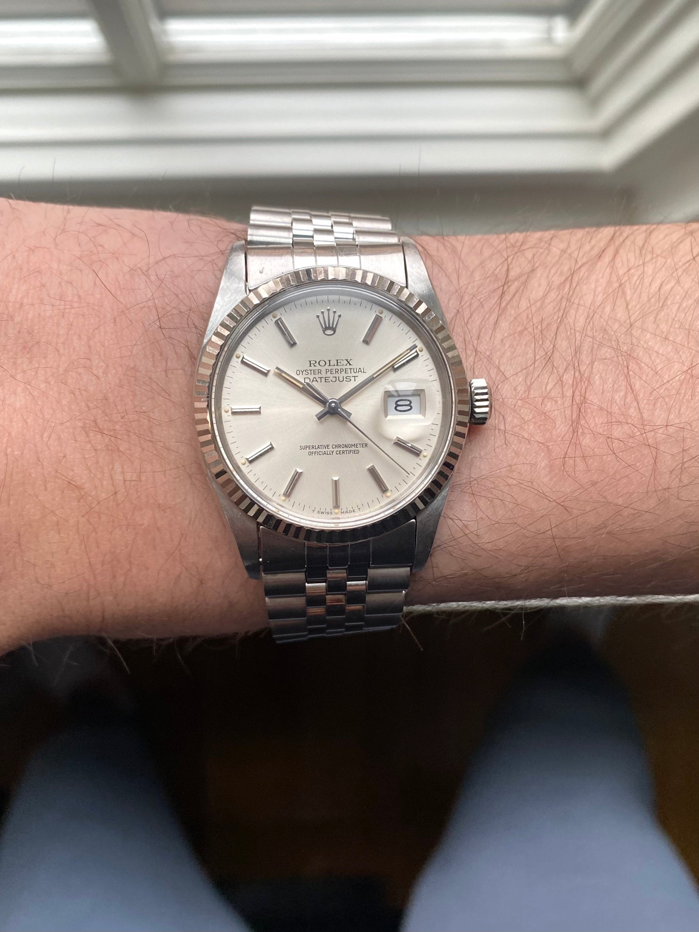 Rolex Datejust 16014 - Silver