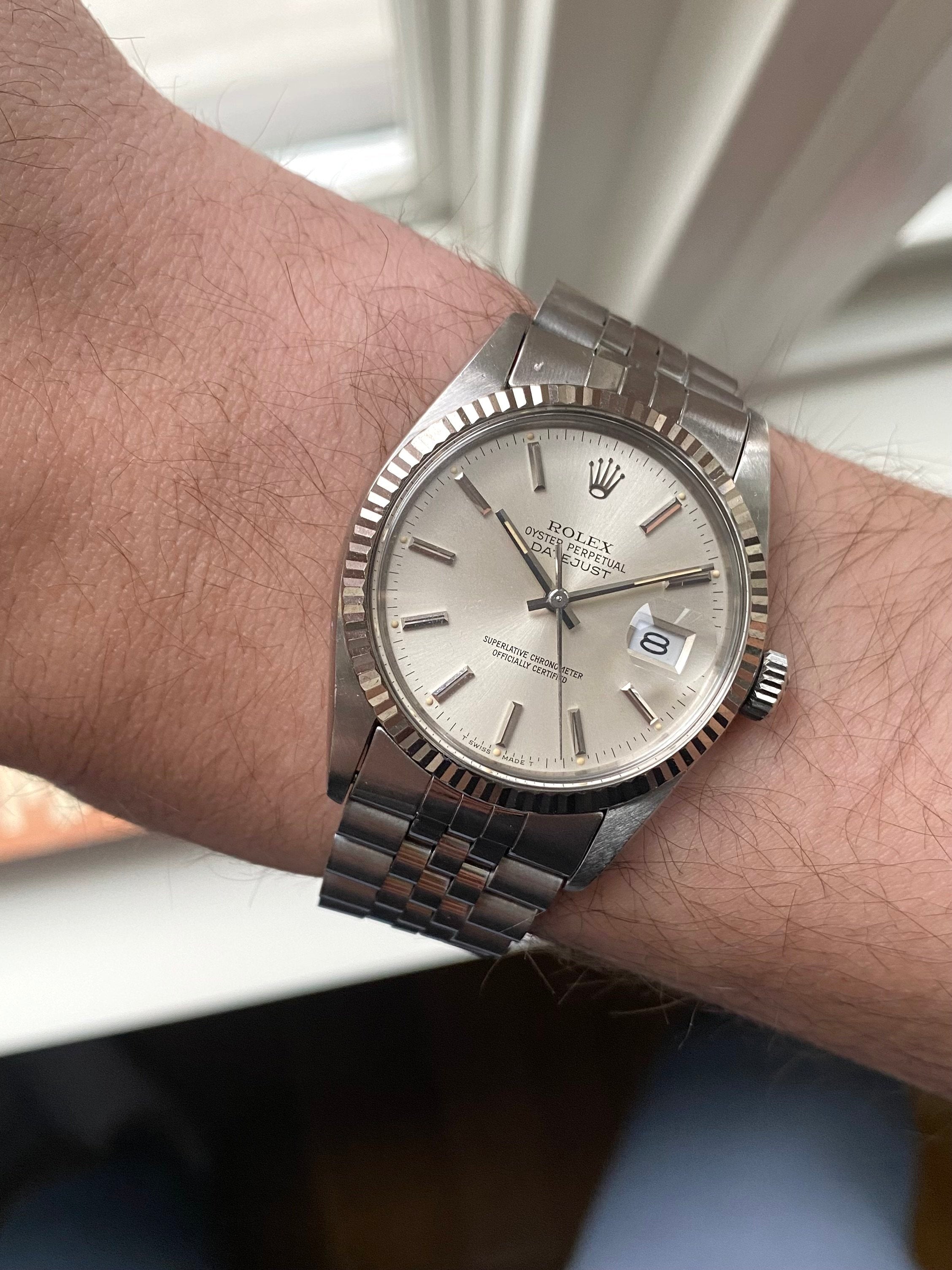 Rolex Datejust 16014 - Silver