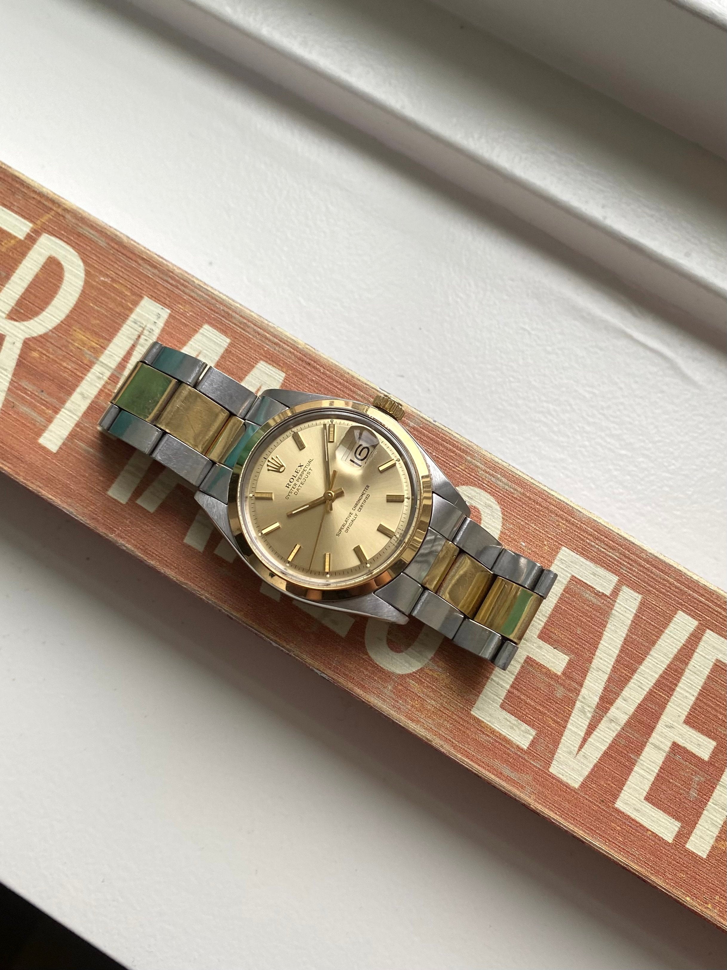 Rolex Datejust 1600 - Champagne