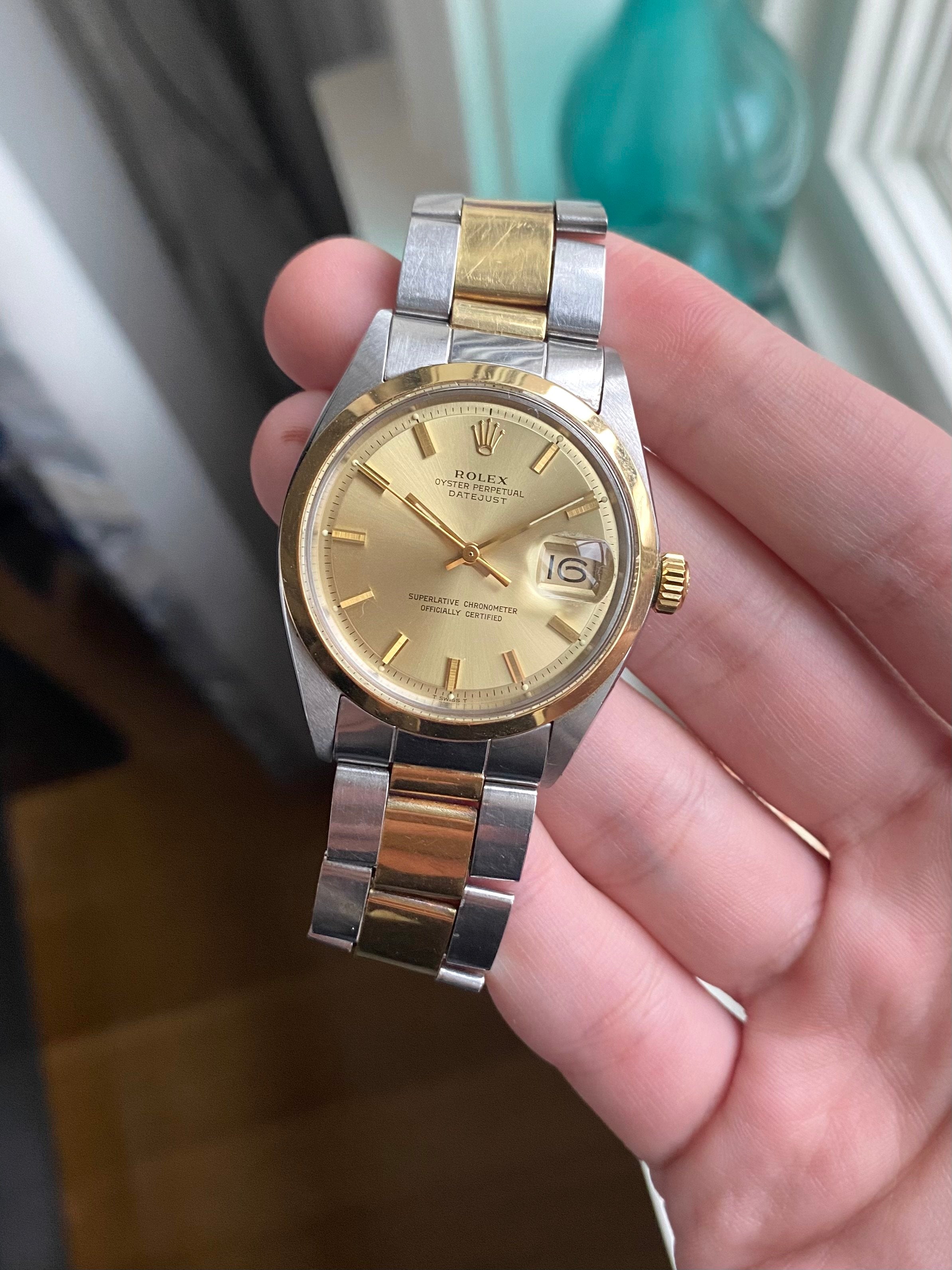 Rolex Datejust 1600 - Champagne