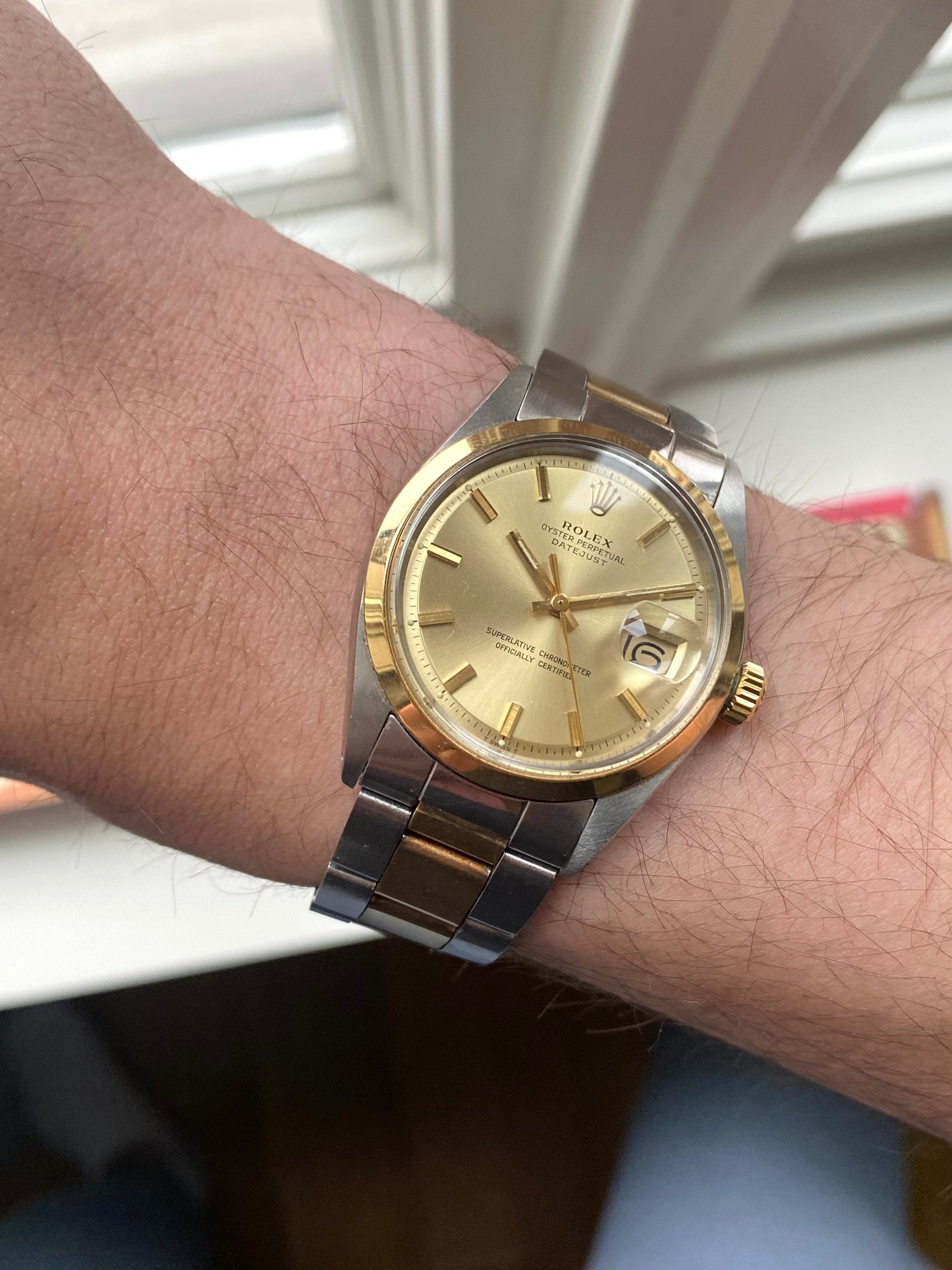 Rolex Datejust 1600 - Champagne