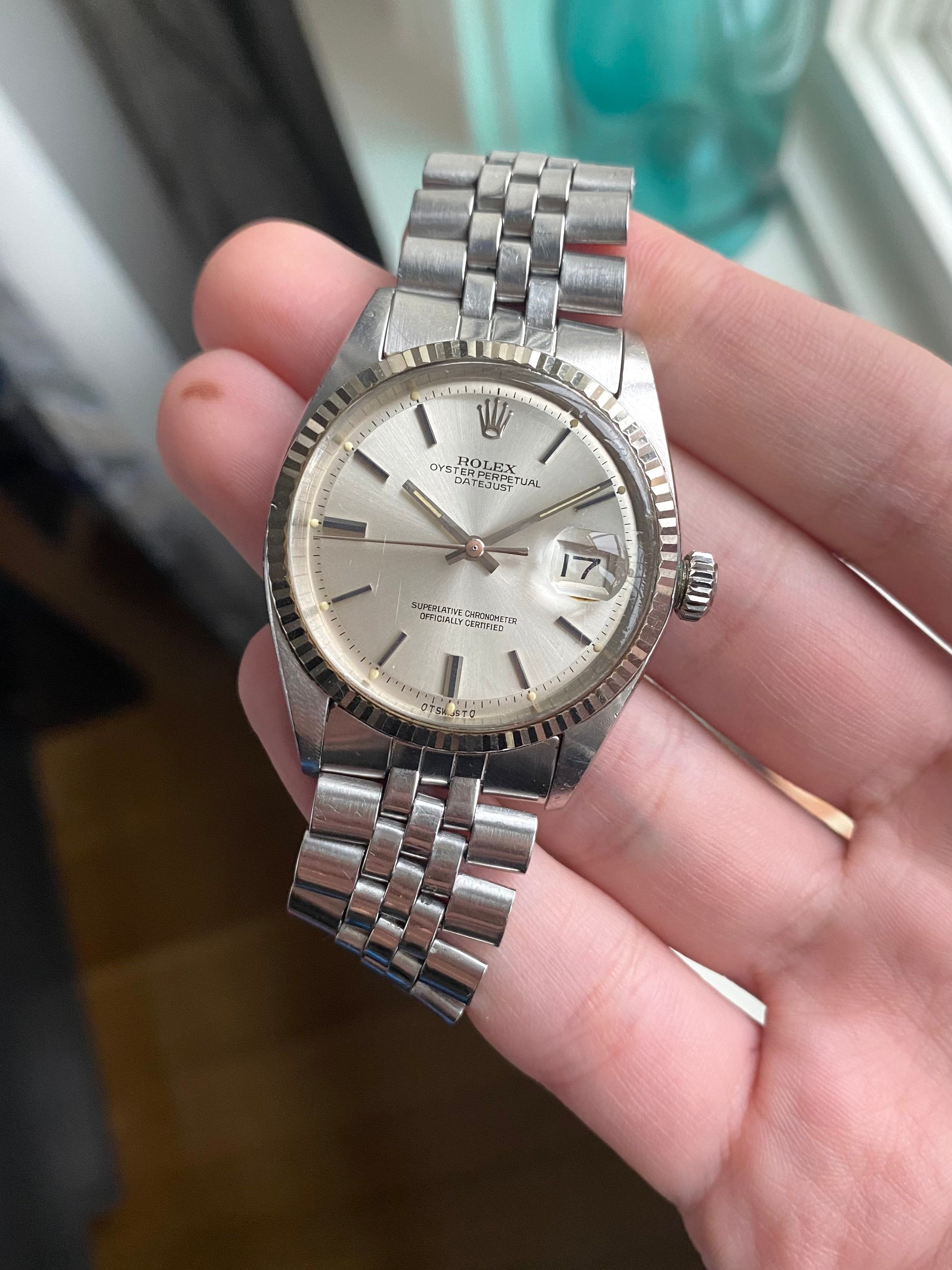 Rolex Datejust 1601 - Silver Sigma