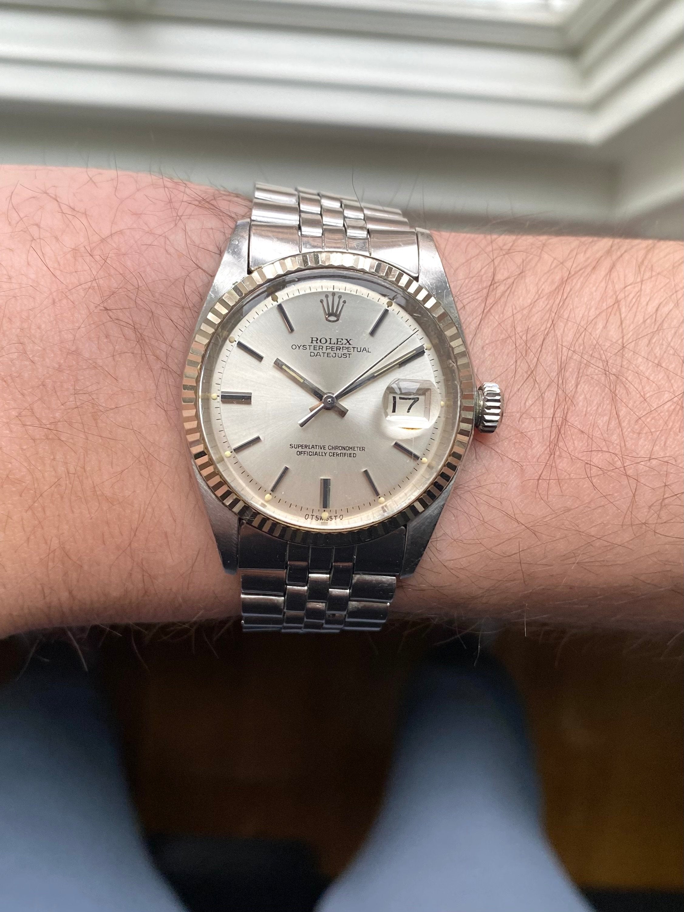 Rolex Datejust 1601 - Silver Sigma