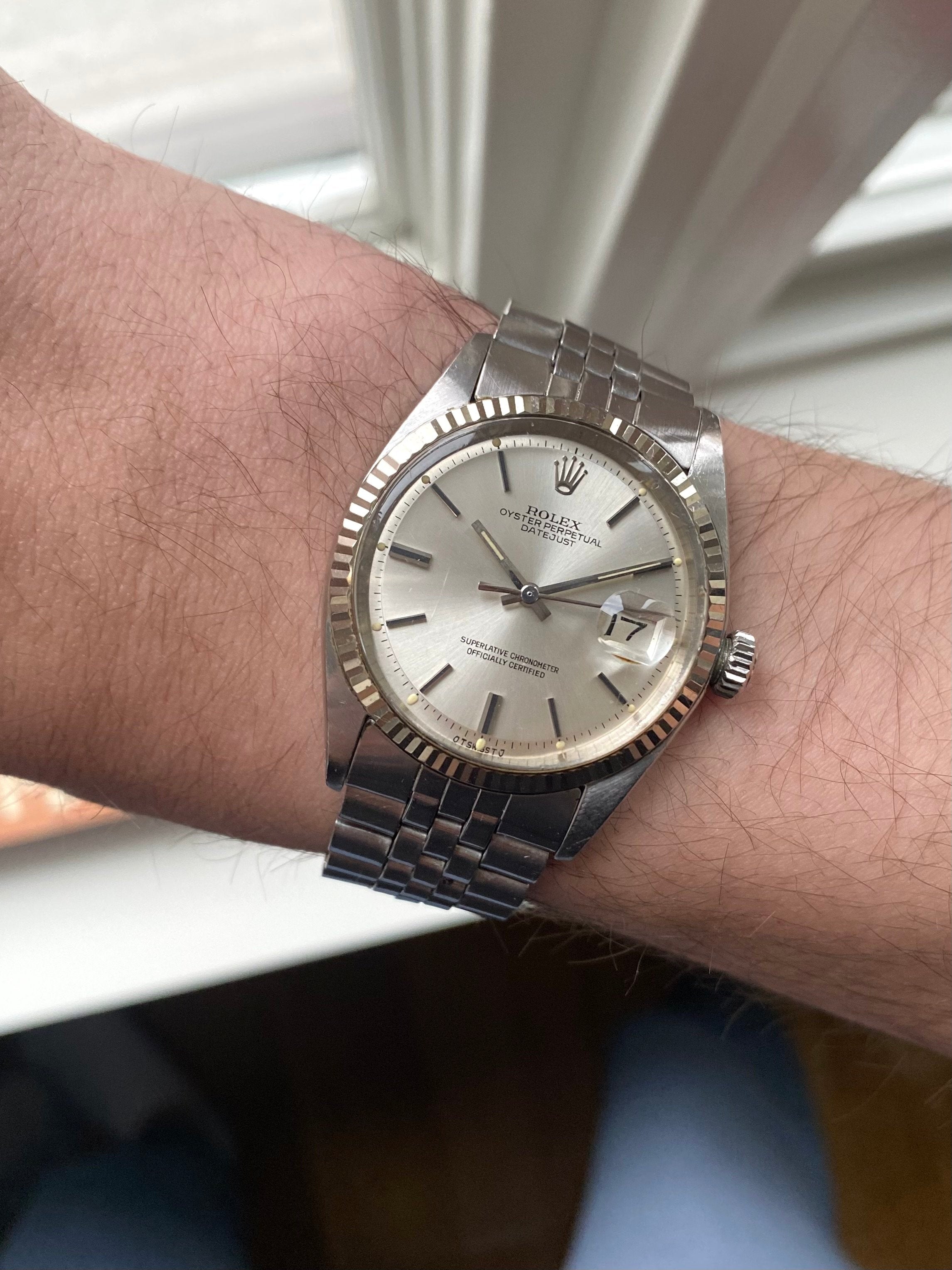 Rolex Datejust 1601 - Silver Sigma