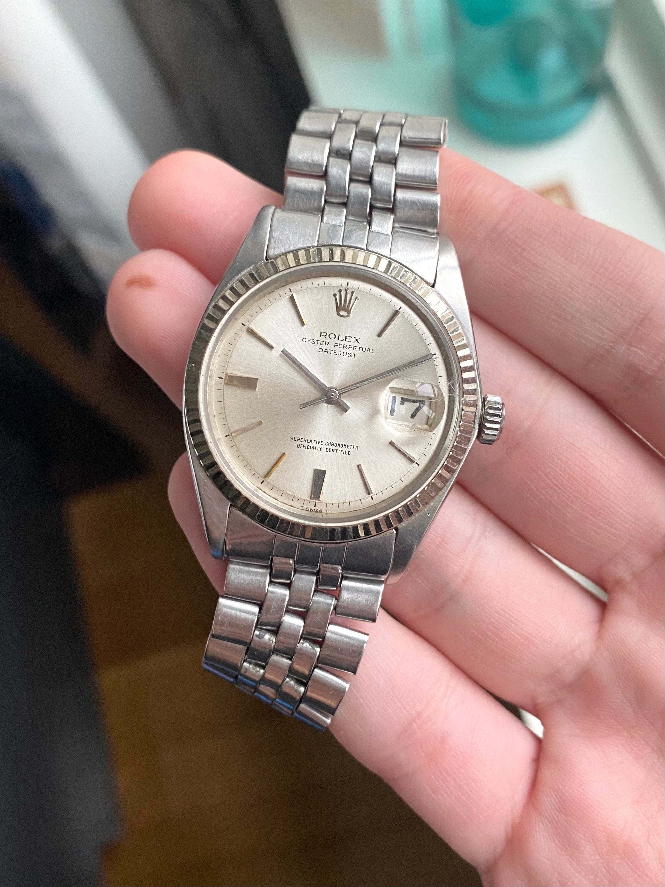 Rolex Datejust 1601 - Silver Doorstop