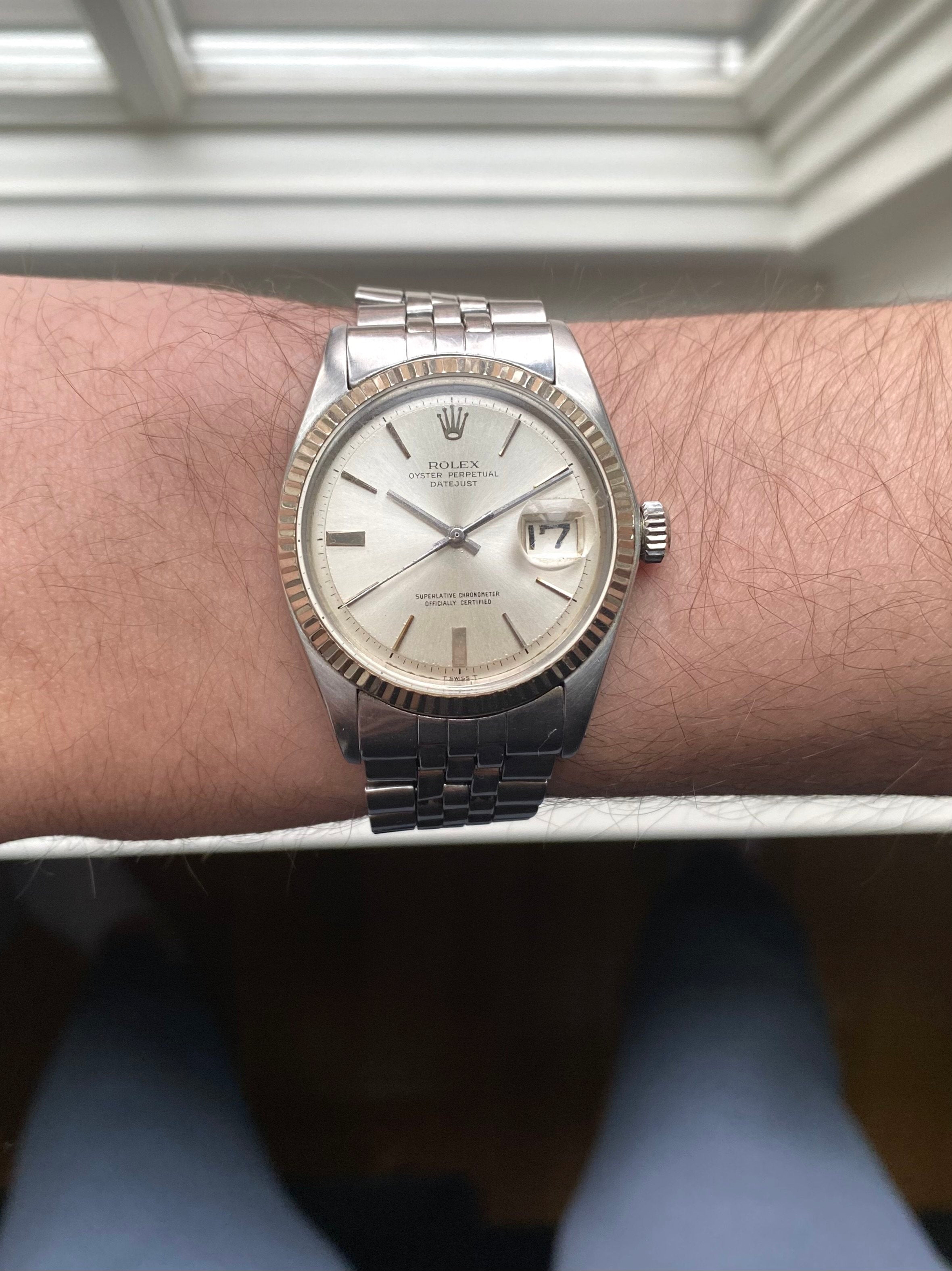 Rolex Datejust 1601 - Silver Doorstop