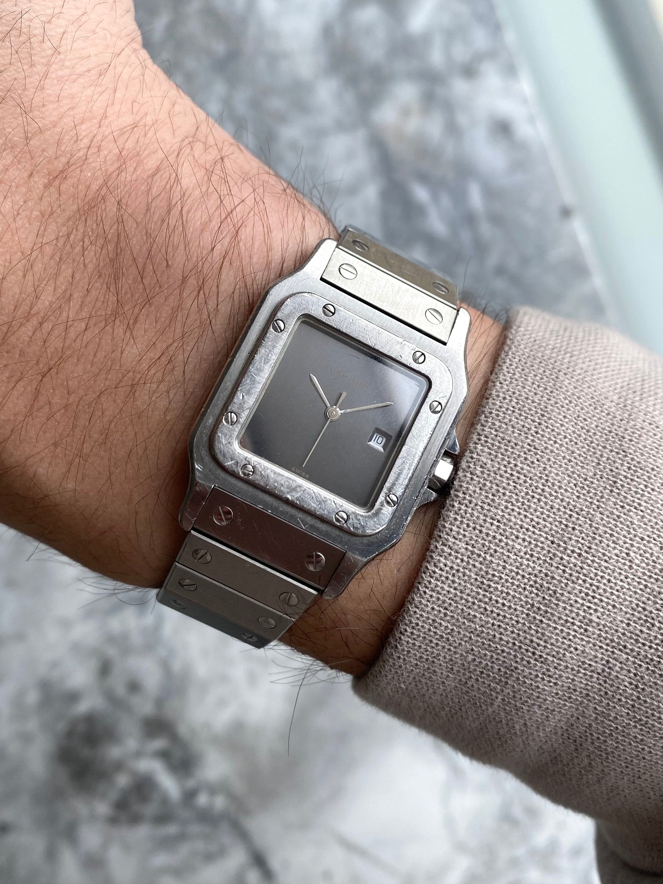 Cartier Santos 2960 - Rare Ghost Dial.