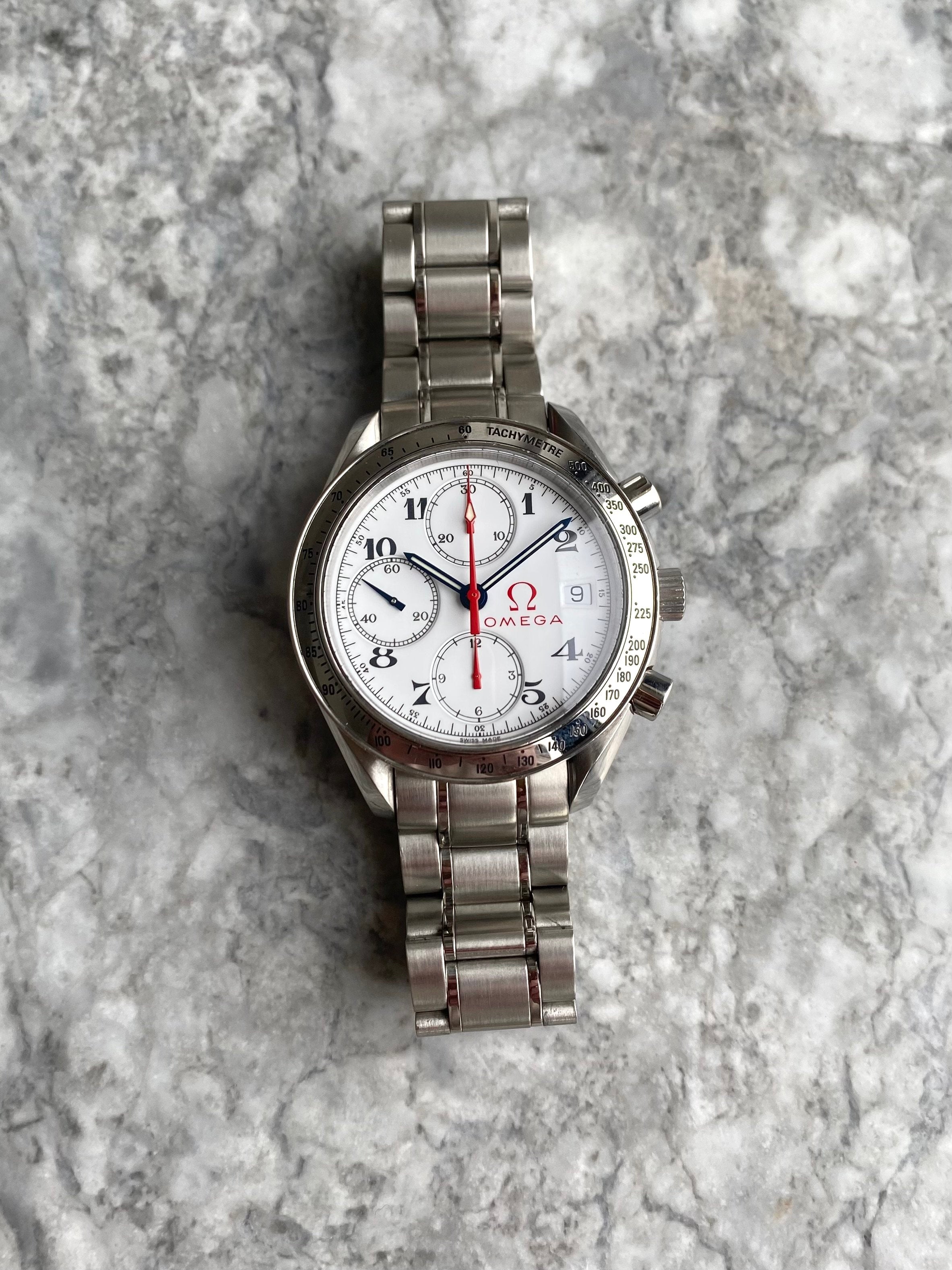 Omega Speedmaster - Olympics White Dial.