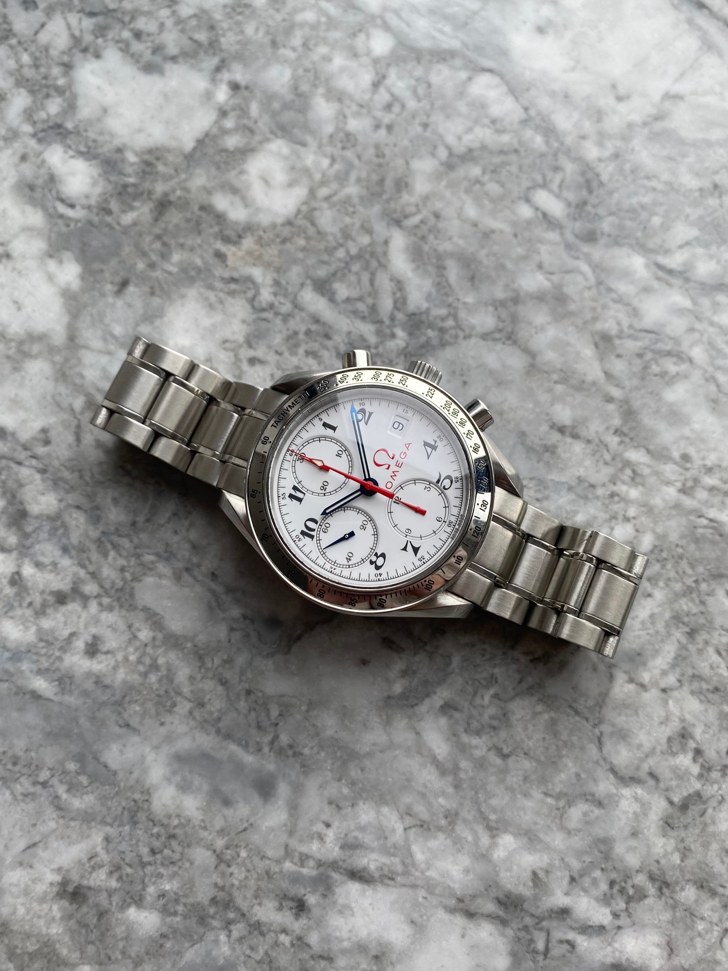 Omega Speedmaster - Olympics White Dial.