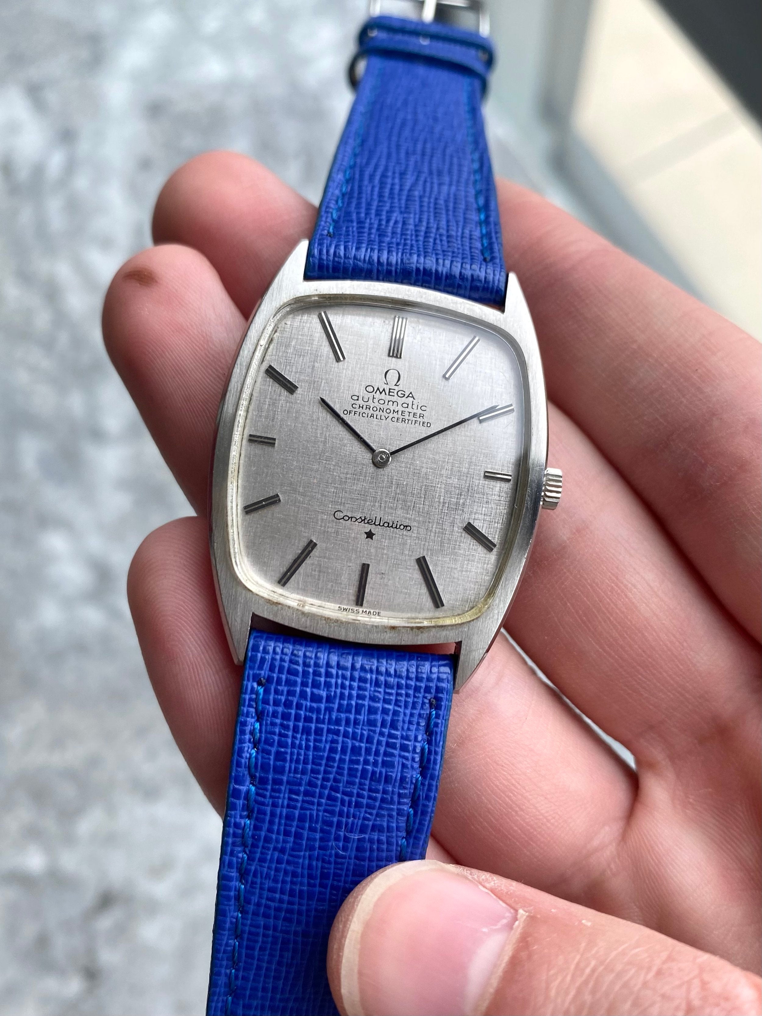 Omega Constellation - Linen Dial.