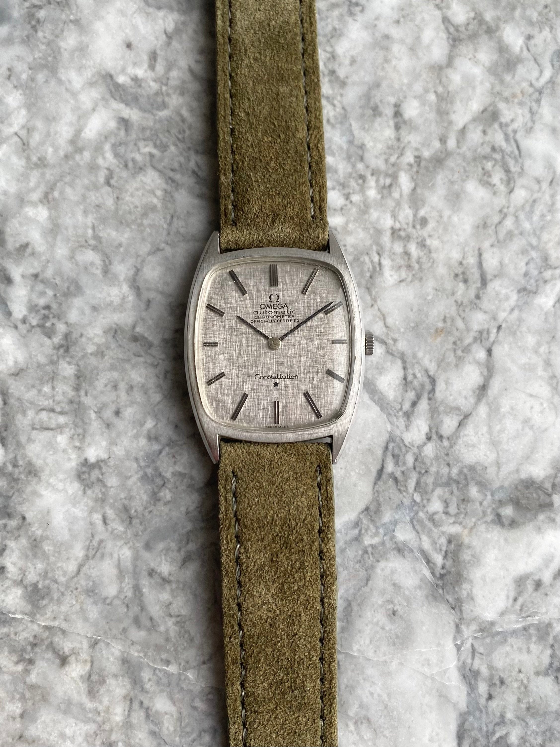 Omega Constellation - Linen Dial.