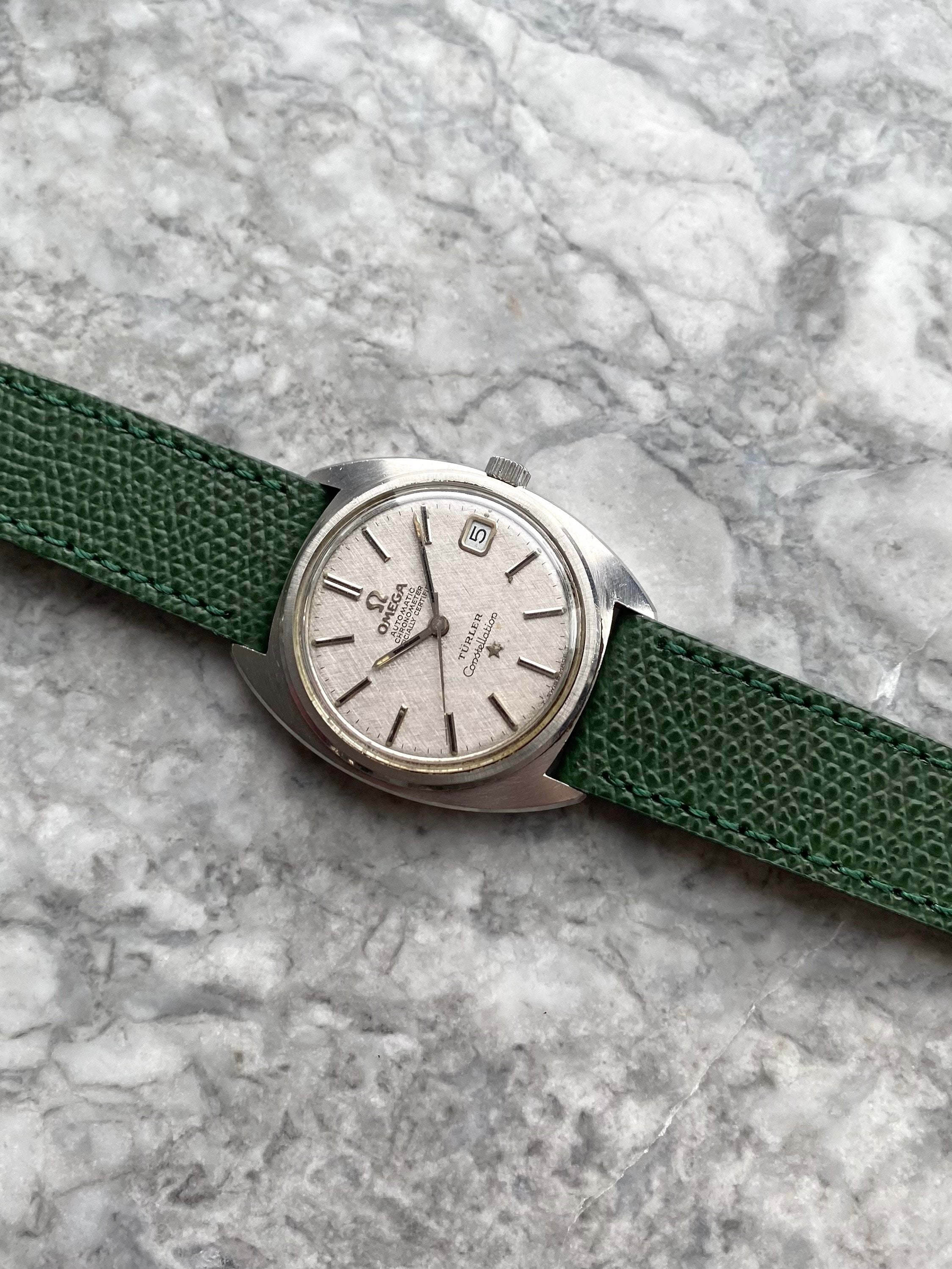 Omega Constellation - Linen Turler Dial.