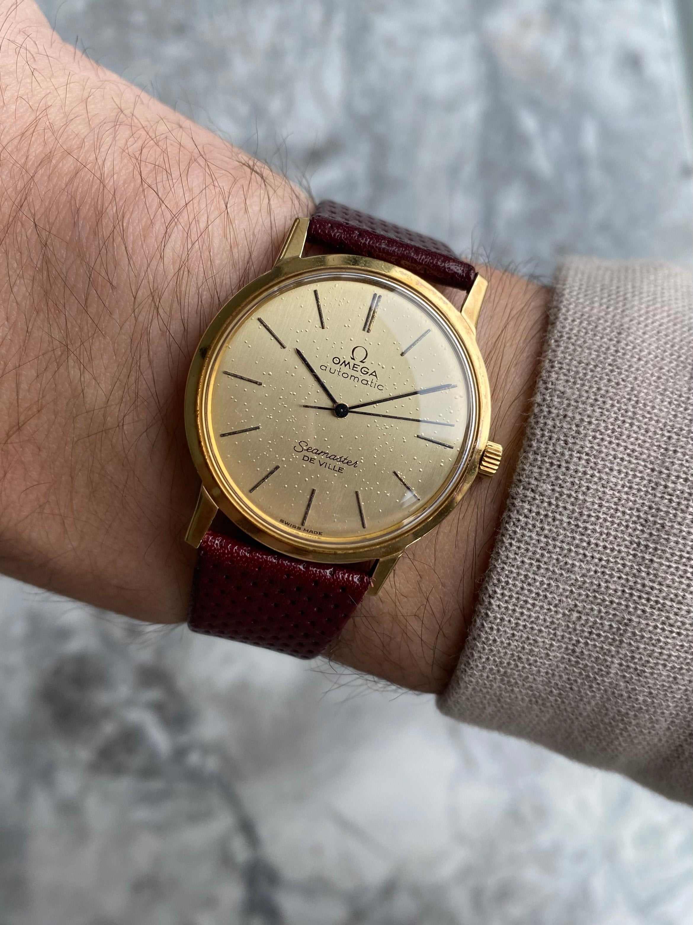 Omega Seamaster De Ville - 18K Gold Case.