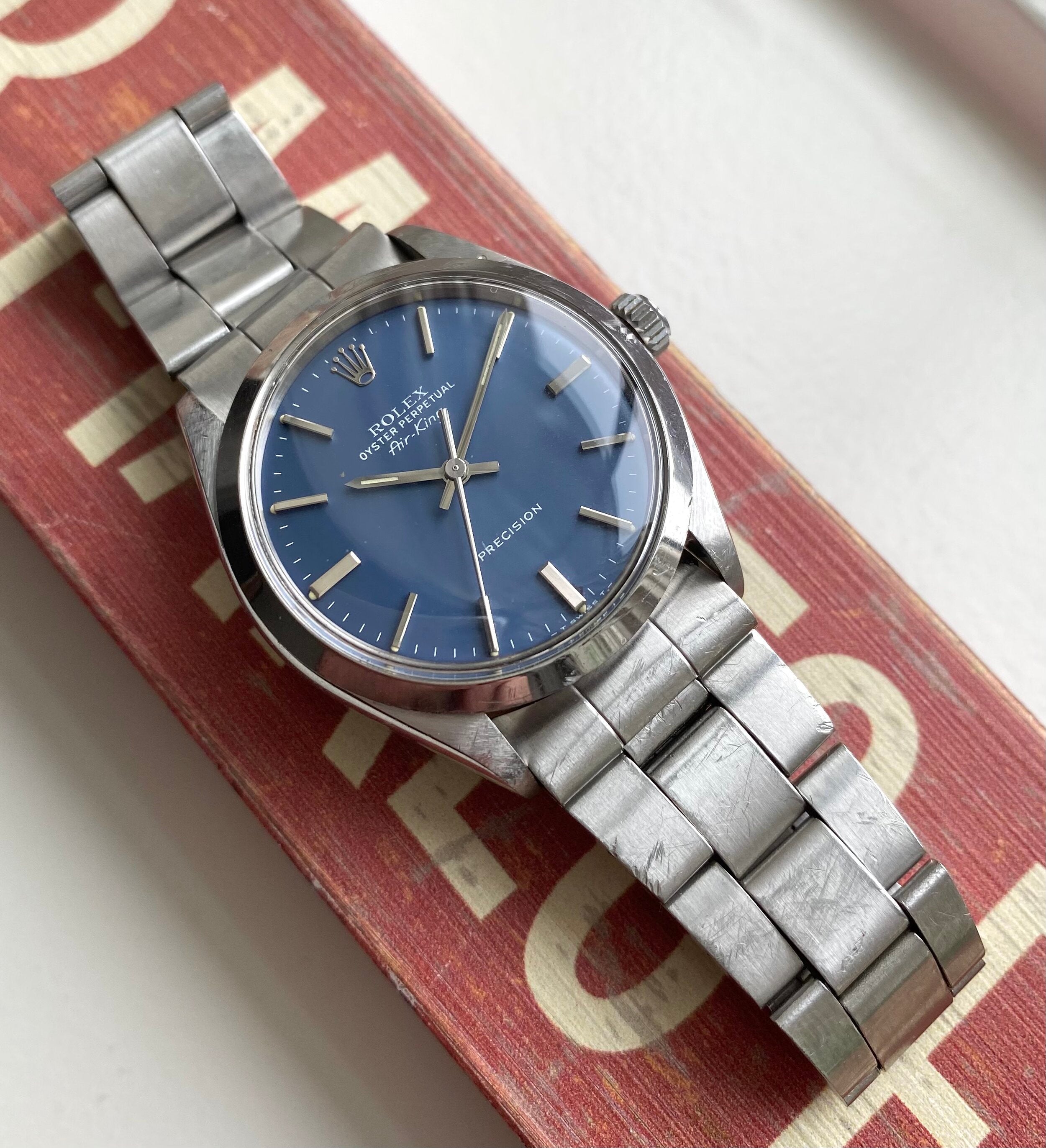 Rolex Air King — Blue Dial