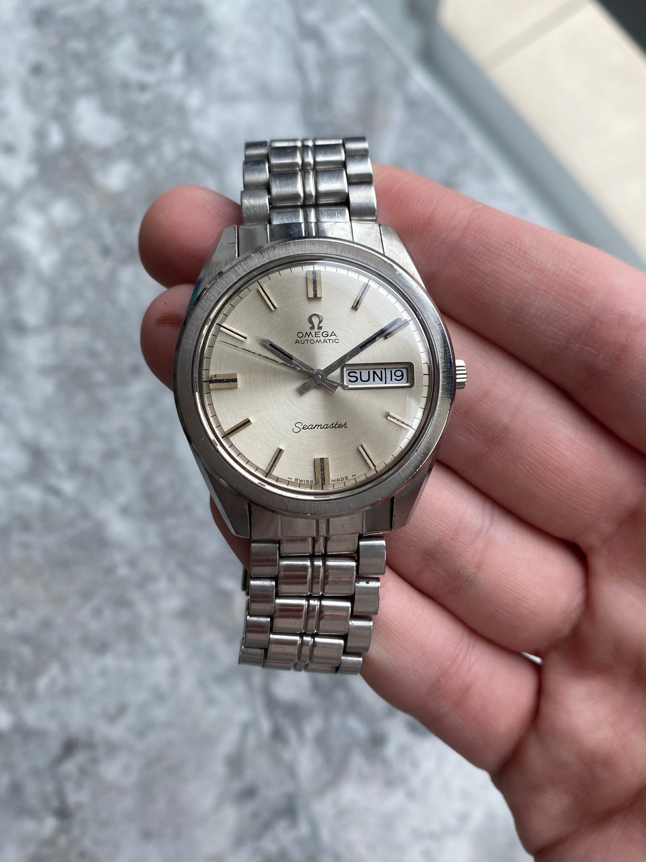 Omega Seamaster Daydate - Oversized Case.