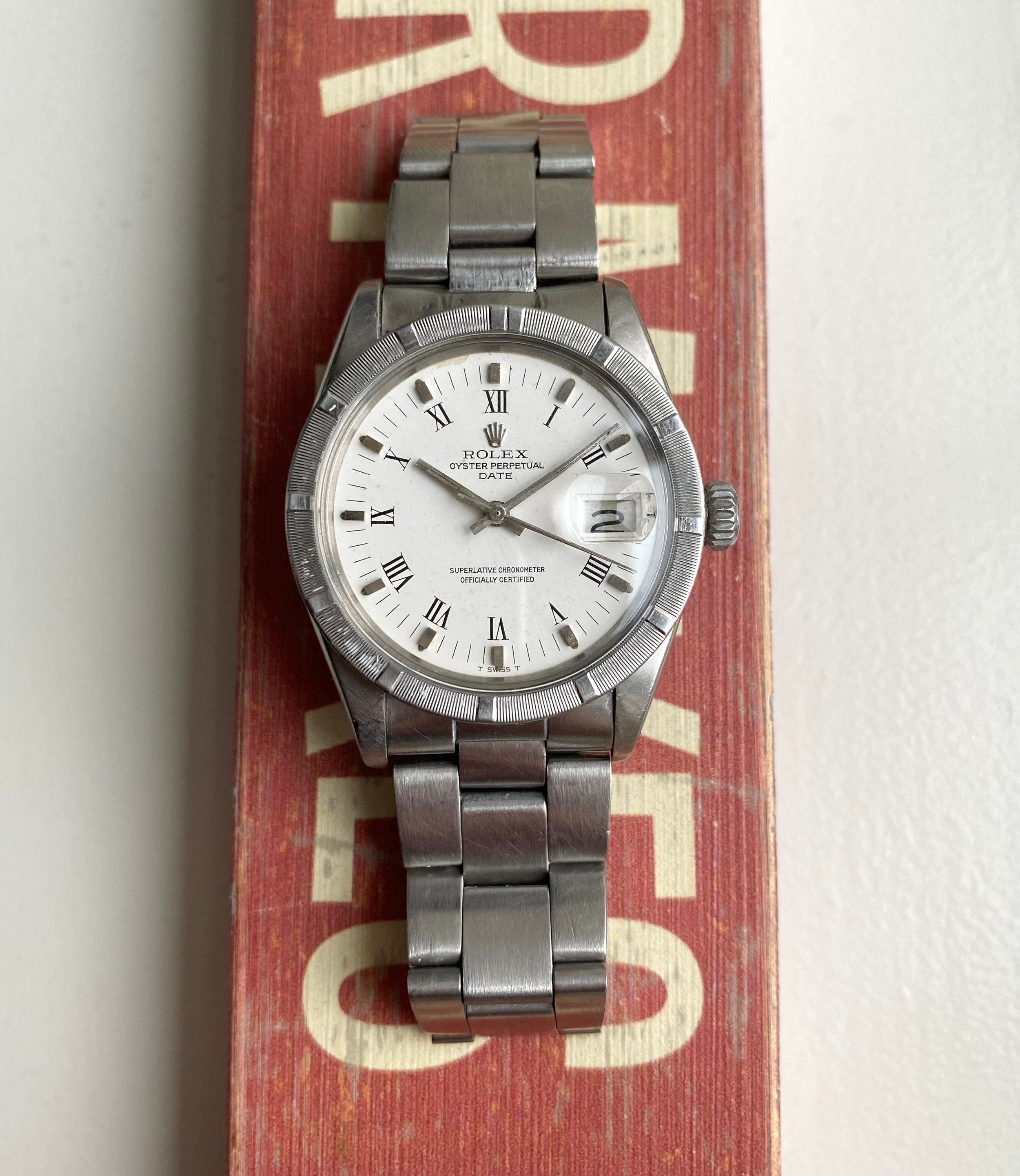 Rolex Oyster Perpetual ref. 1501 — White Roman Numeral Dial