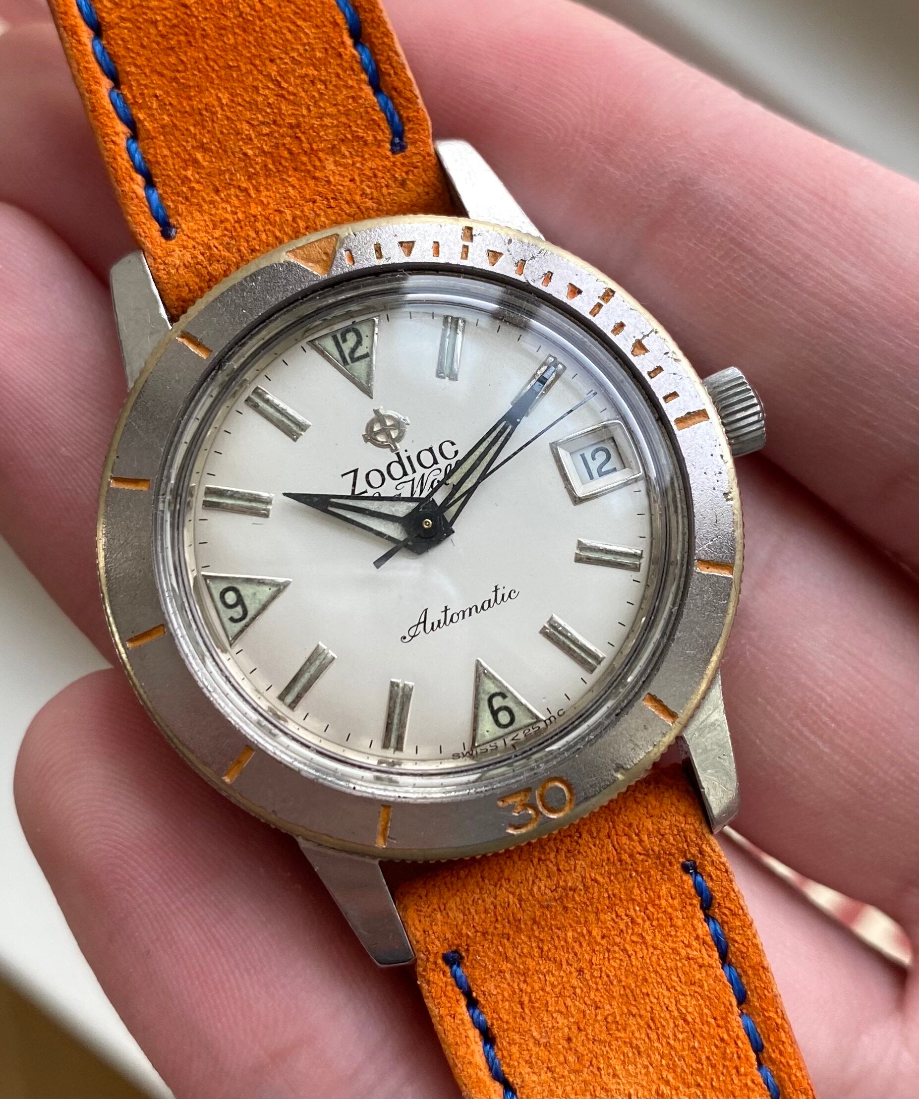 Zodiac Sea Wolf — White Dial