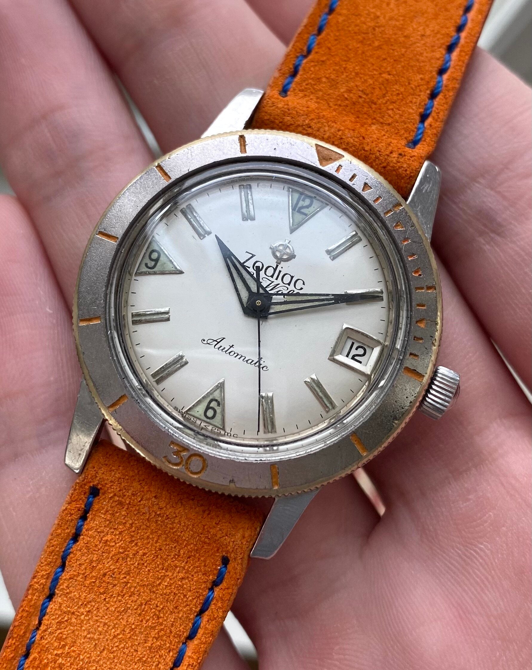 Zodiac Sea Wolf — White Dial