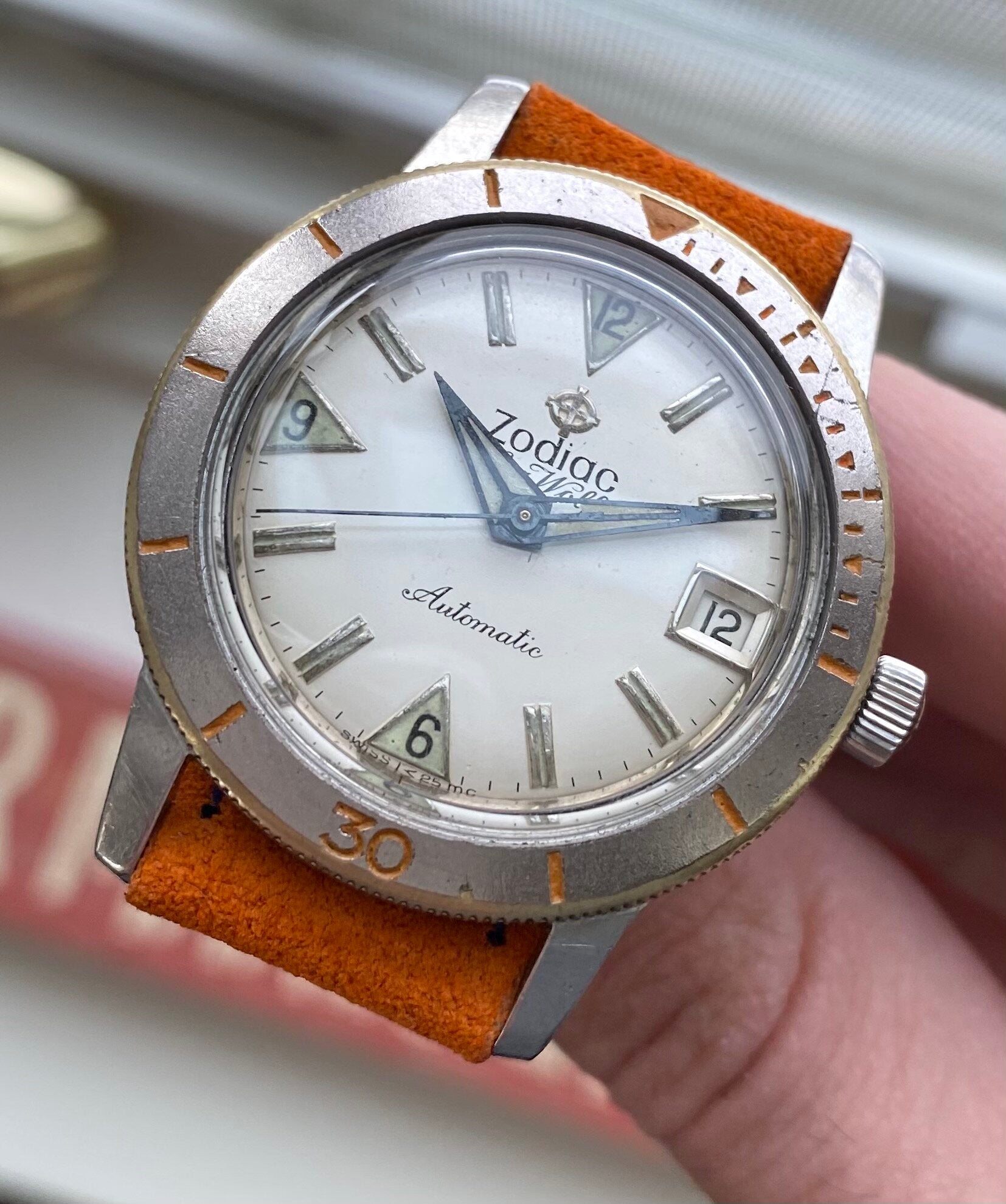 Zodiac Sea Wolf — White Dial