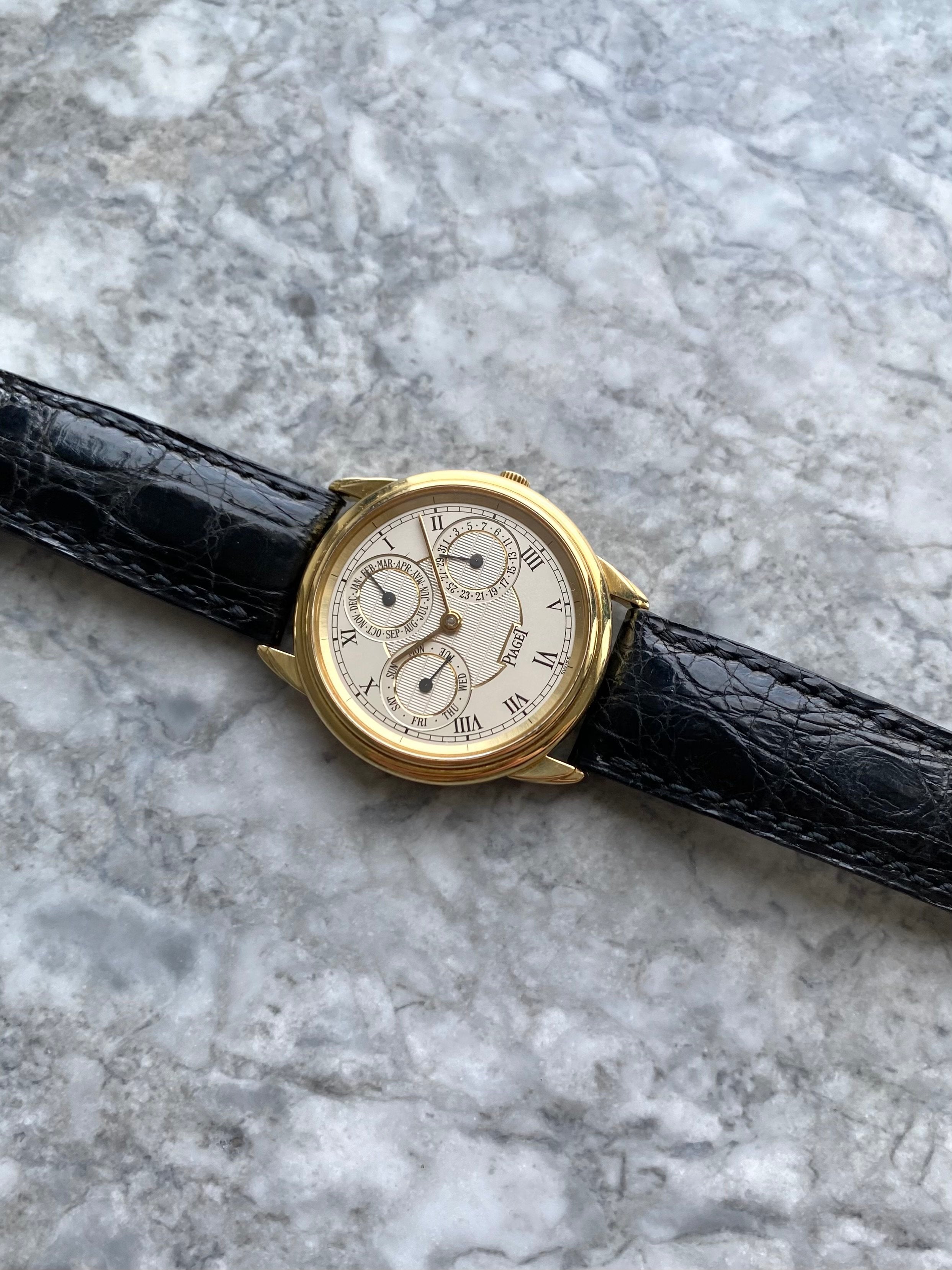 Piaget Triple Calendar - 18K Gold.