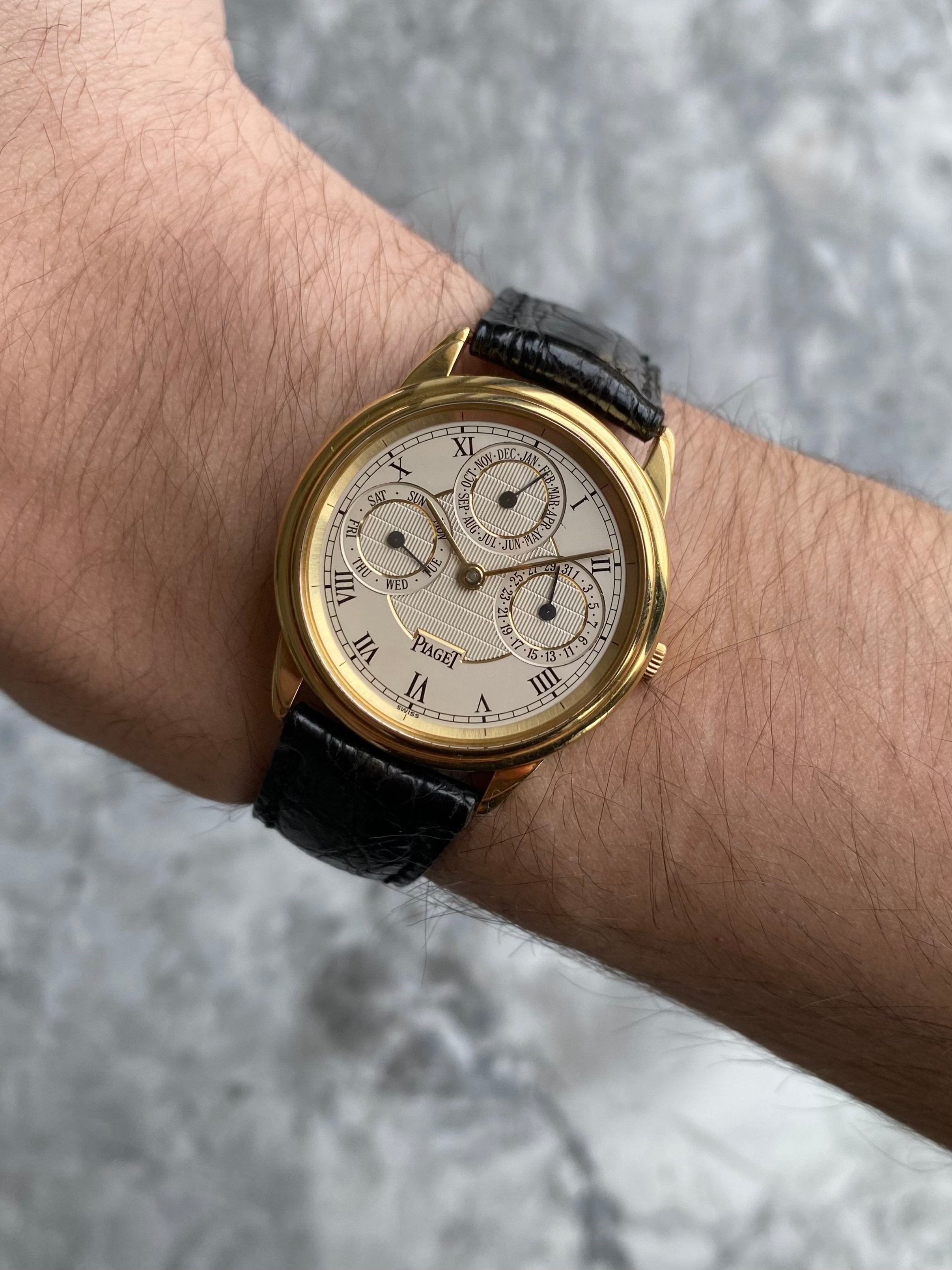 Piaget Triple Calendar - 18K Gold.