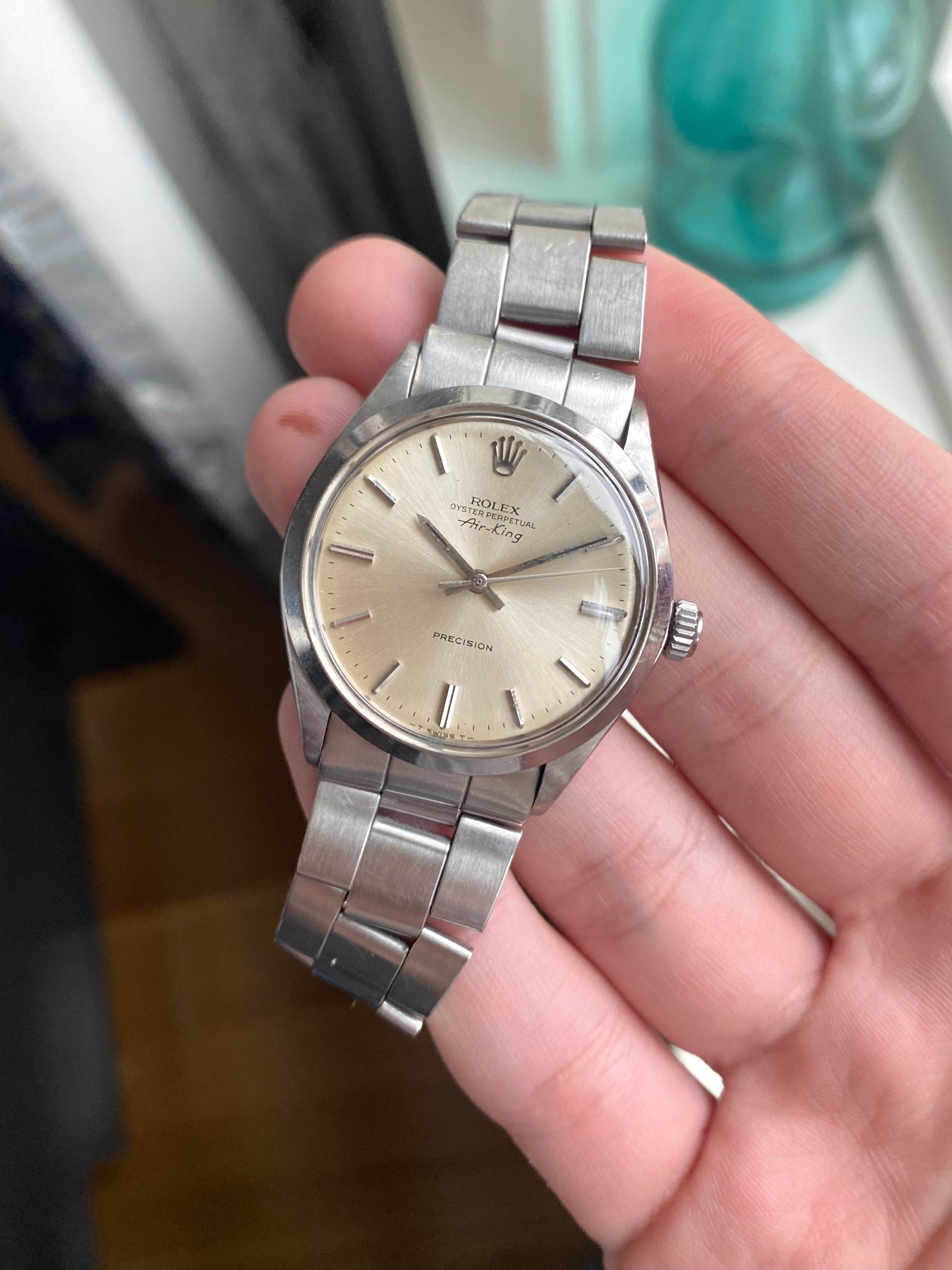 Rolex Air King 5500 - Cream