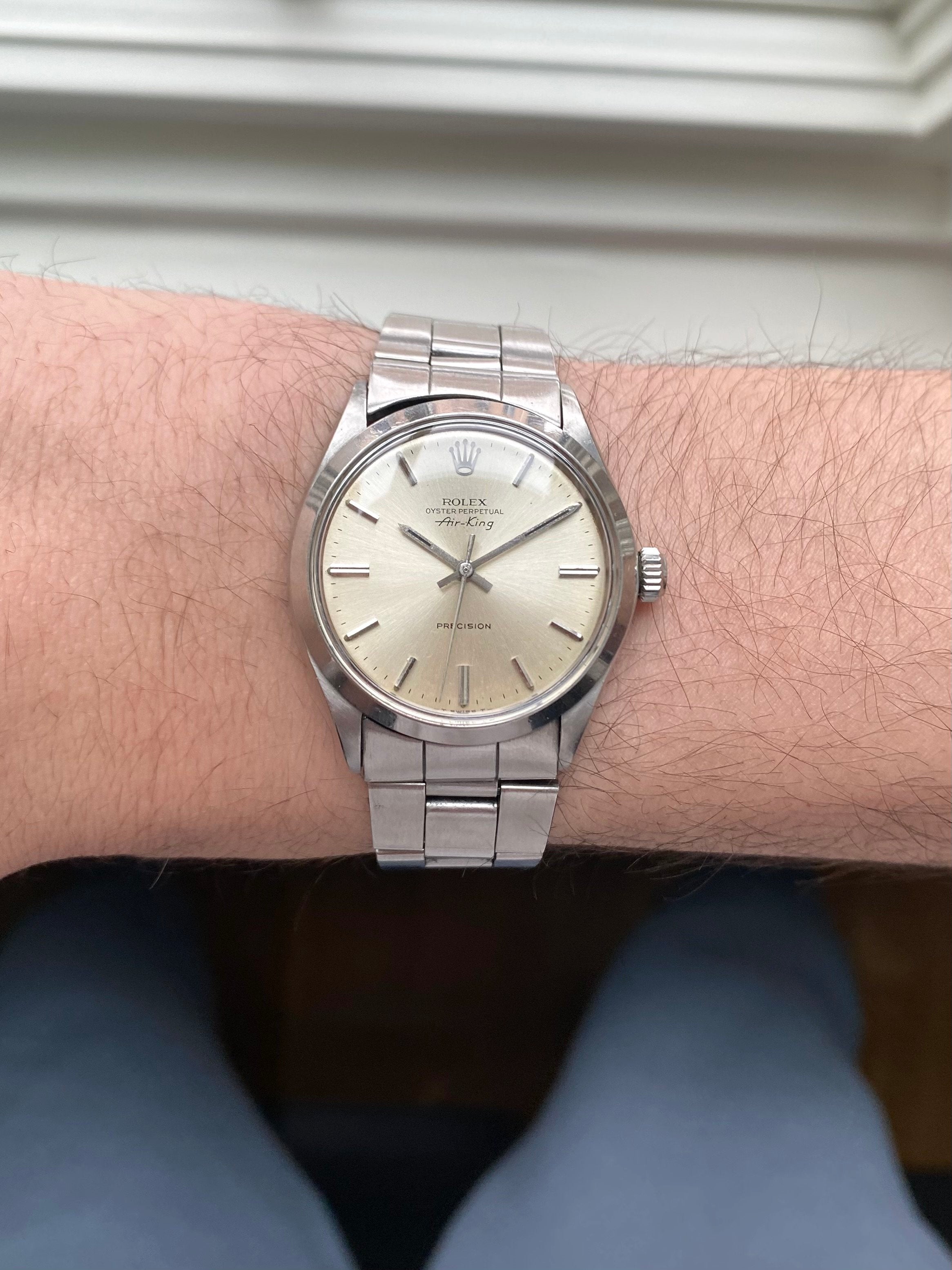 Rolex Air King 5500 - Cream