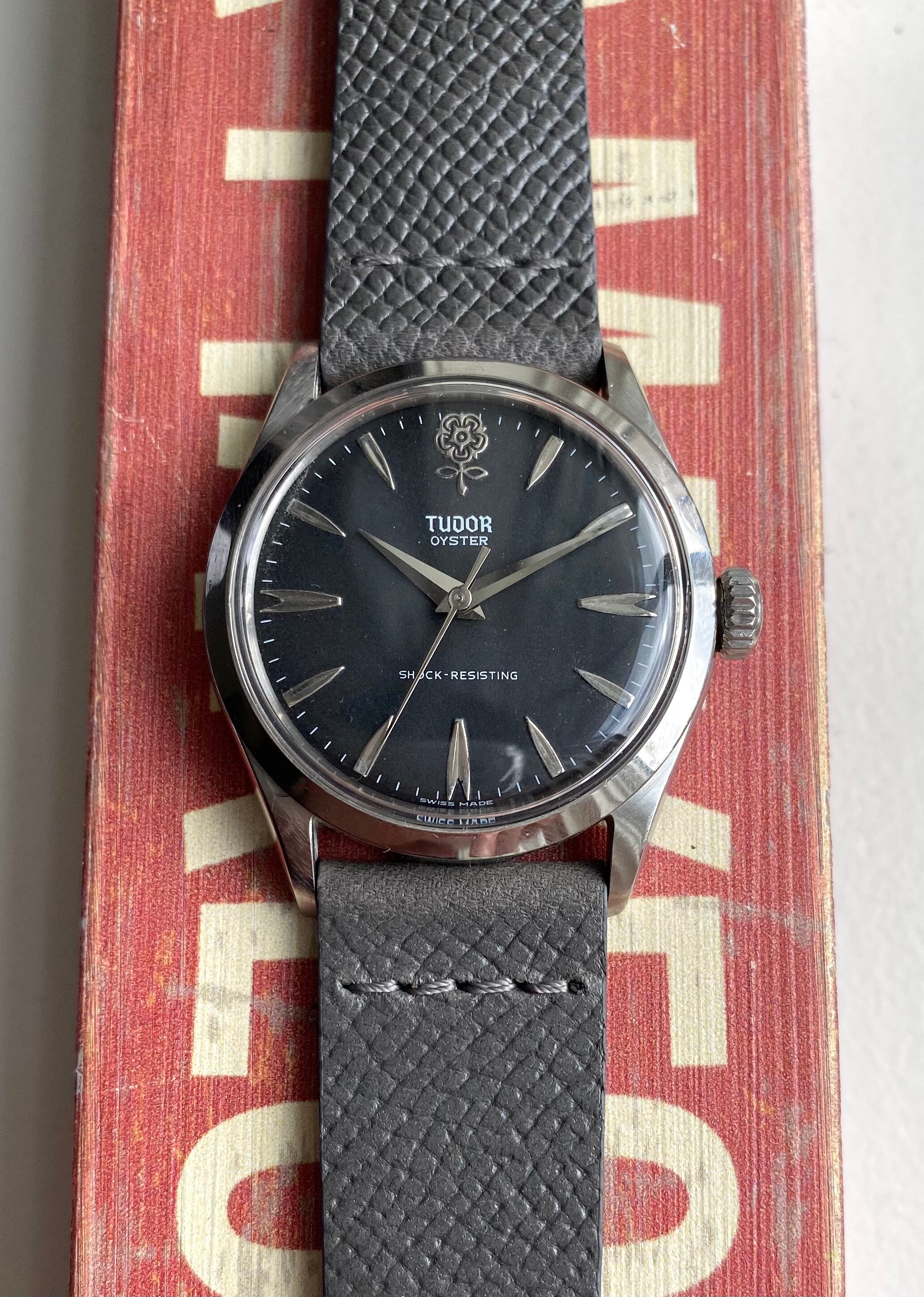 Tudor Oyster — Rose Dial