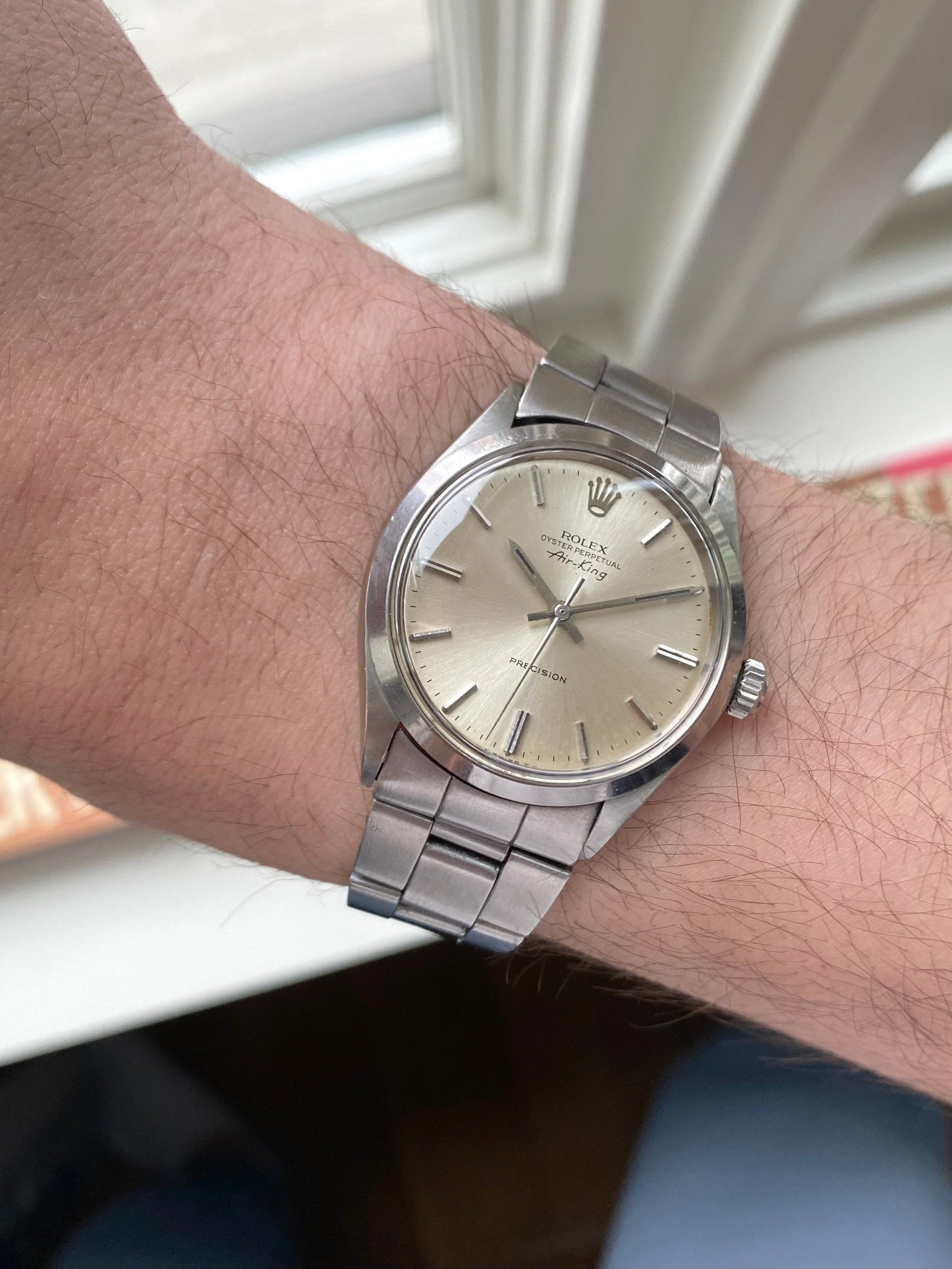 Rolex Air King 5500 - Cream