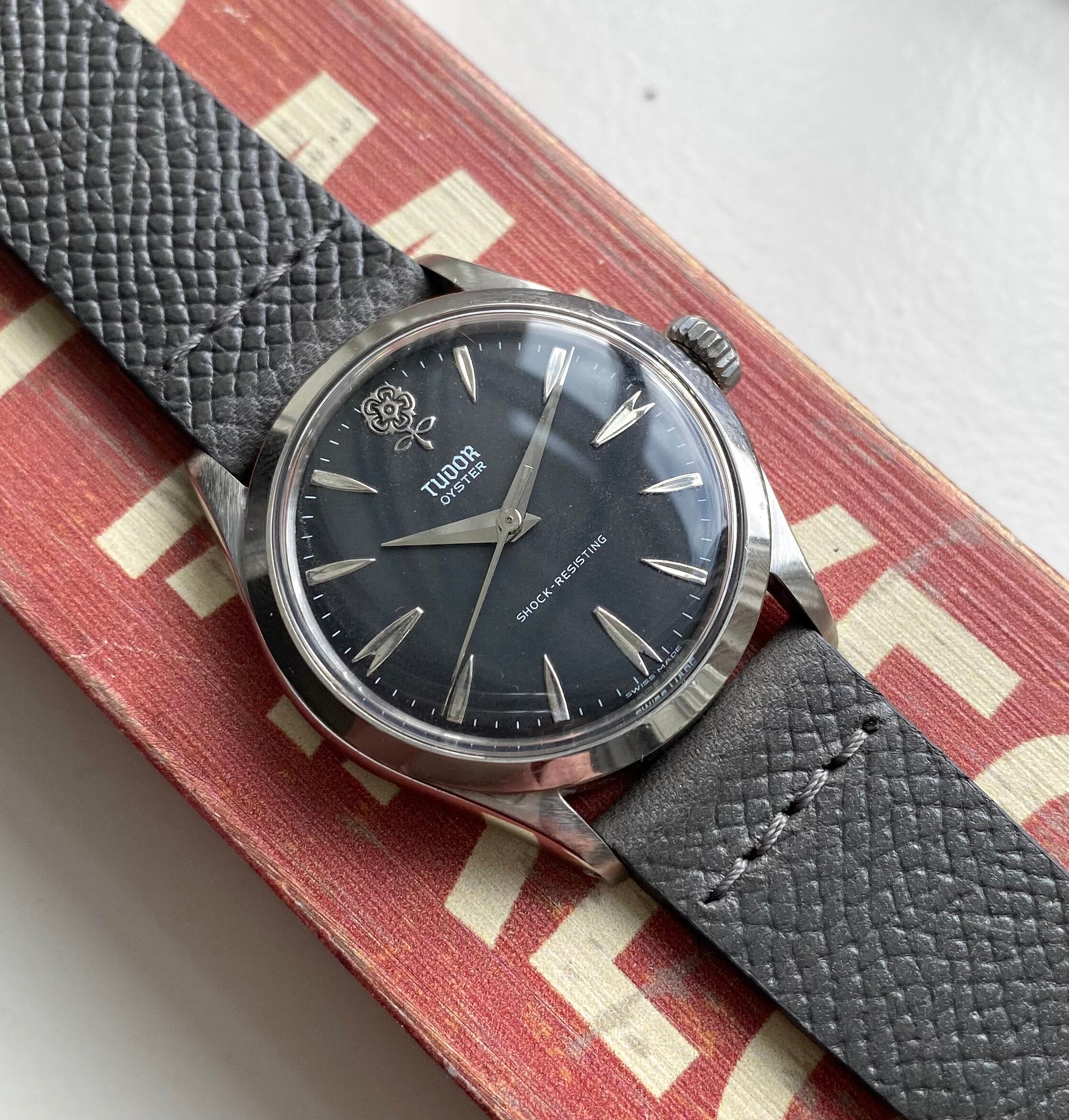 Tudor Oyster — Rose Dial