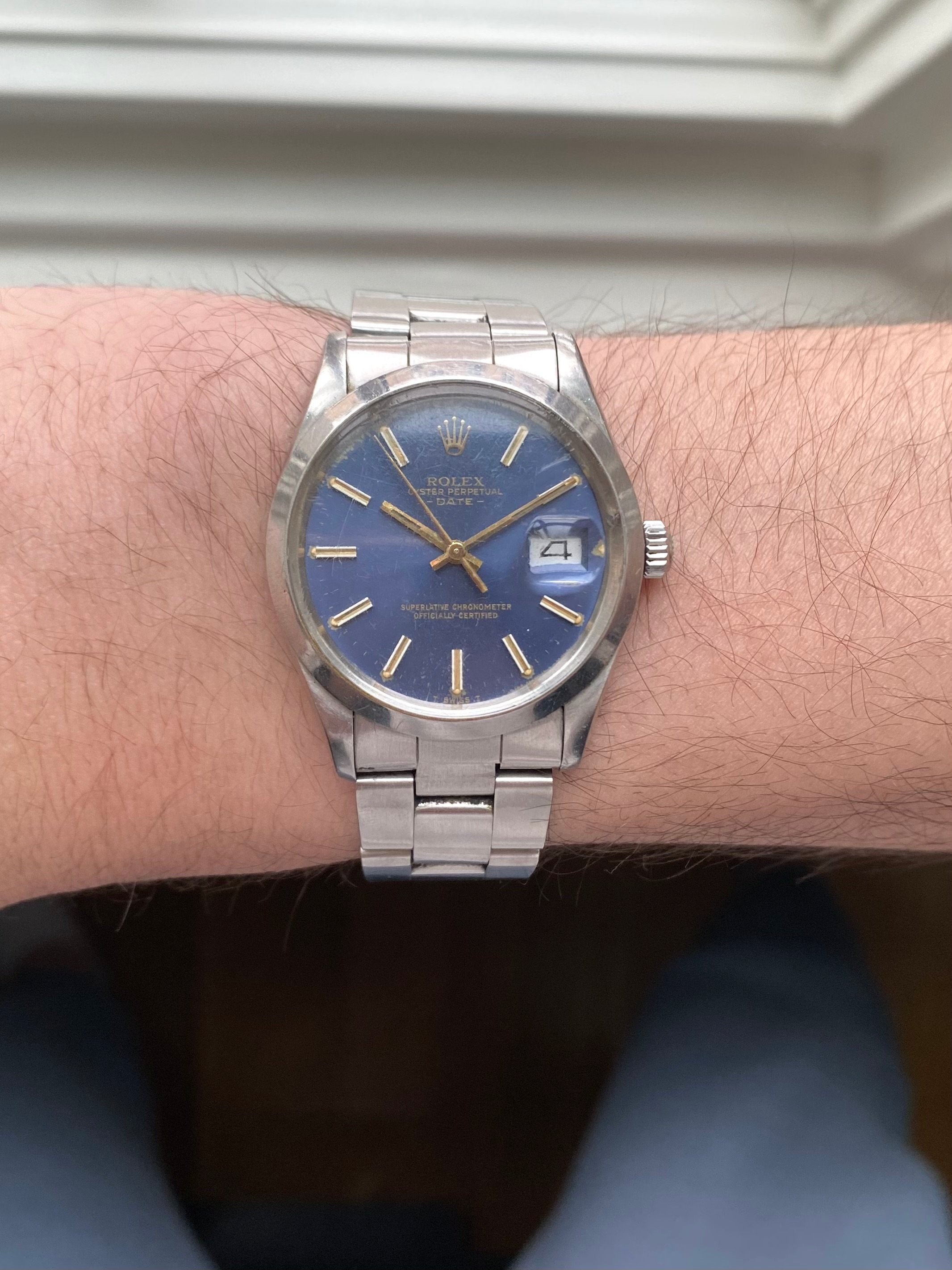 Rolex OP 15000 - Blue Dial (Serviced)